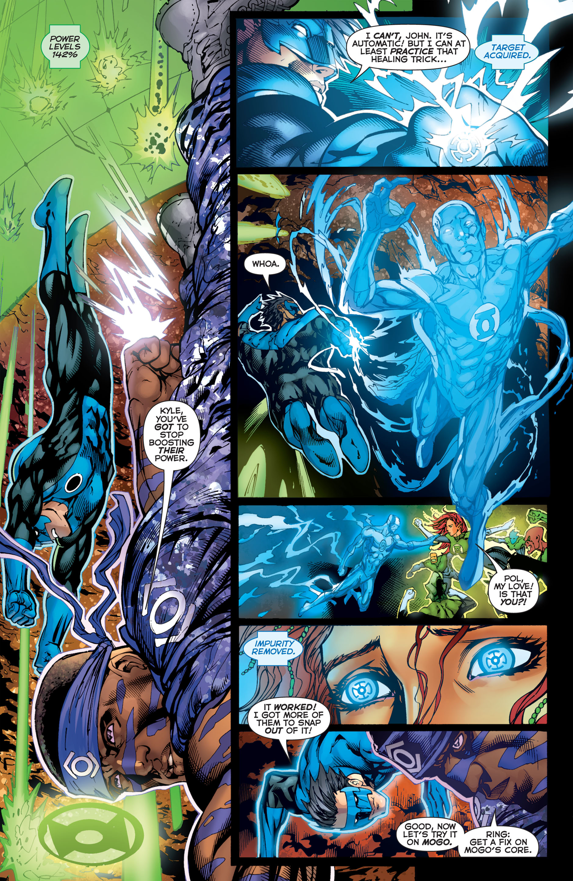 Read online Green Lantern: War of the Green Lanterns (2011) comic -  Issue # TPB - 180