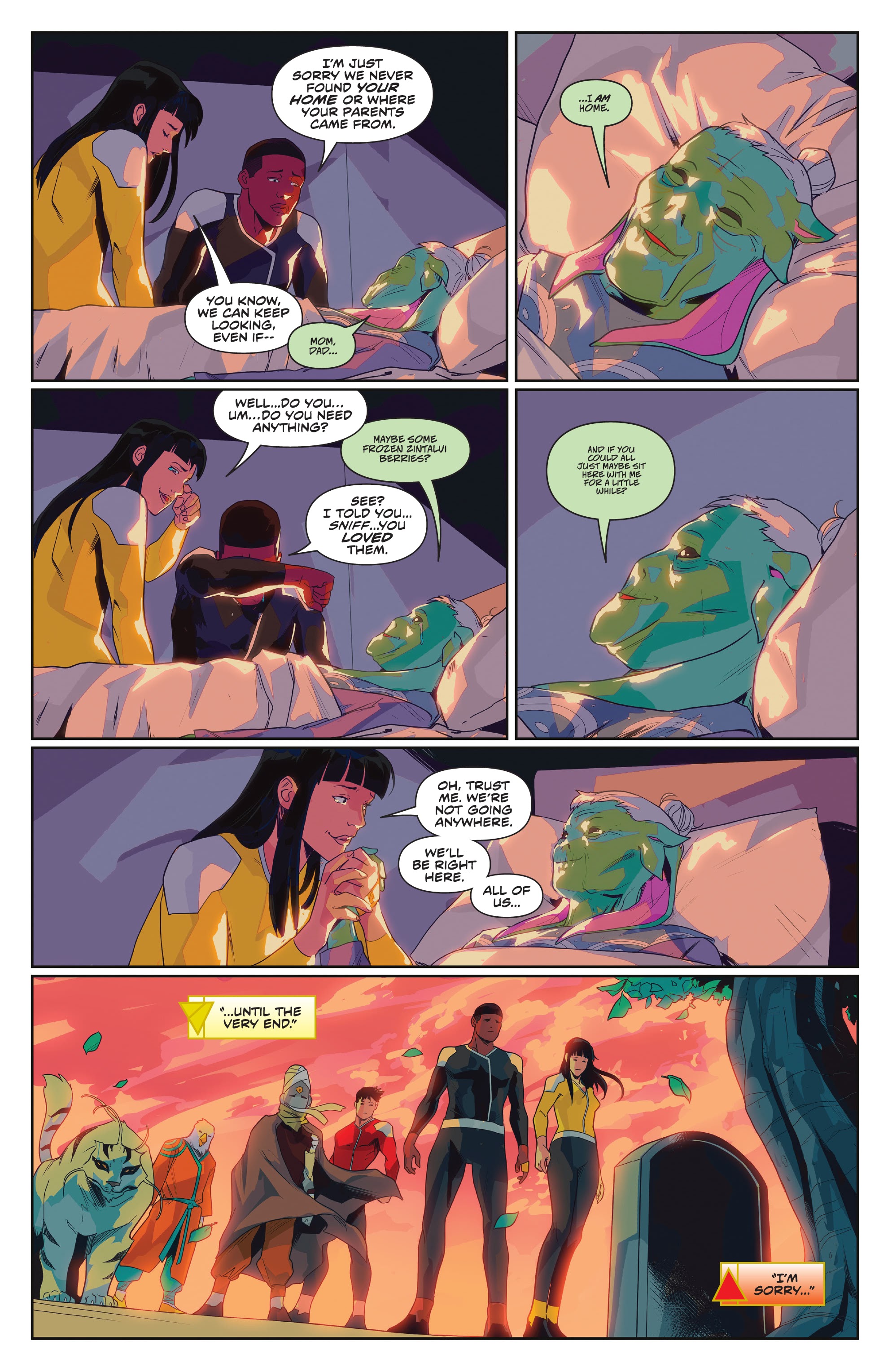 Read online Mighty Morphin Power Rangers (2022) comic -  Issue # Full - 38