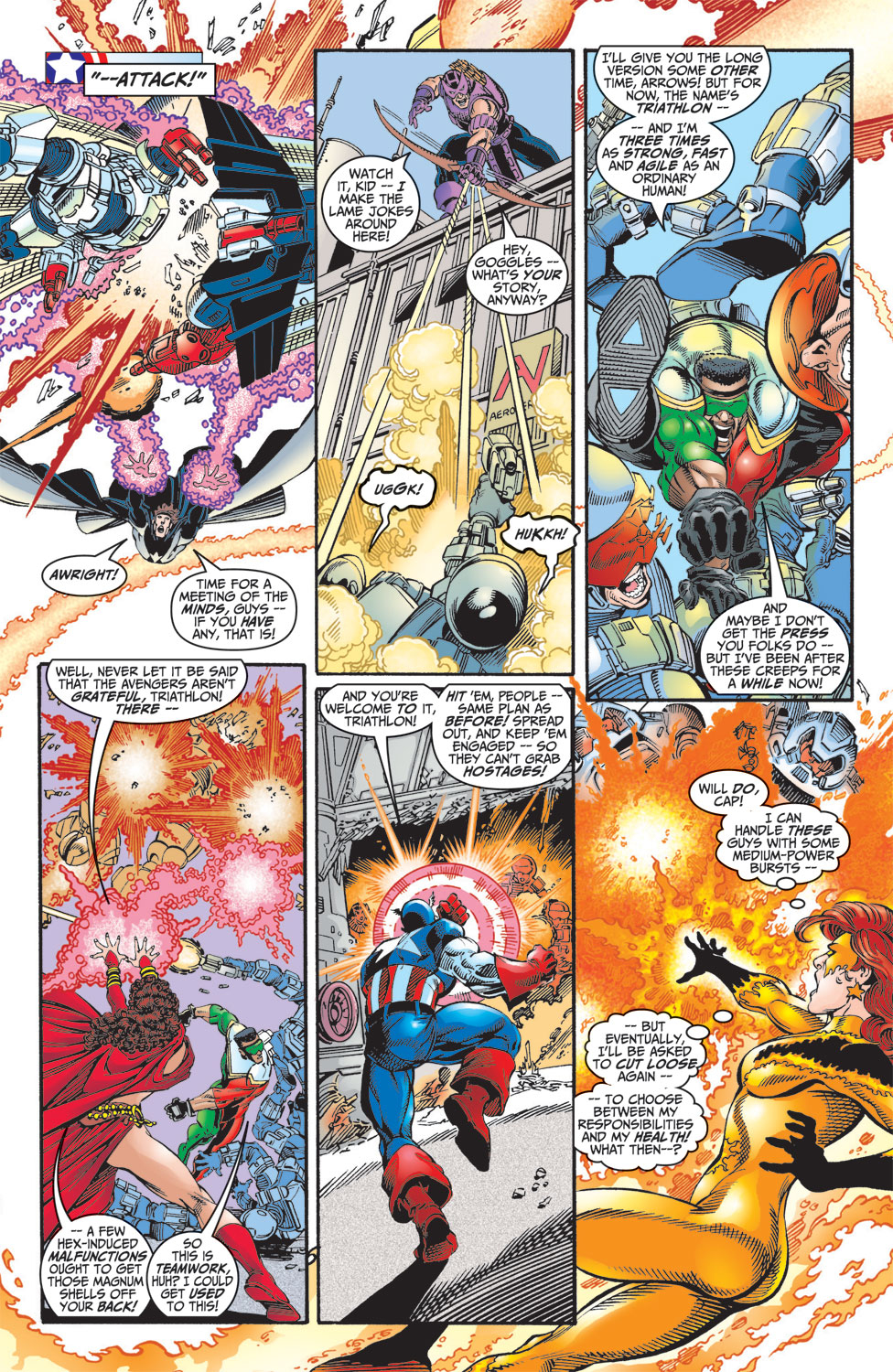 Read online Avengers (1998) comic -  Issue #8 - 15