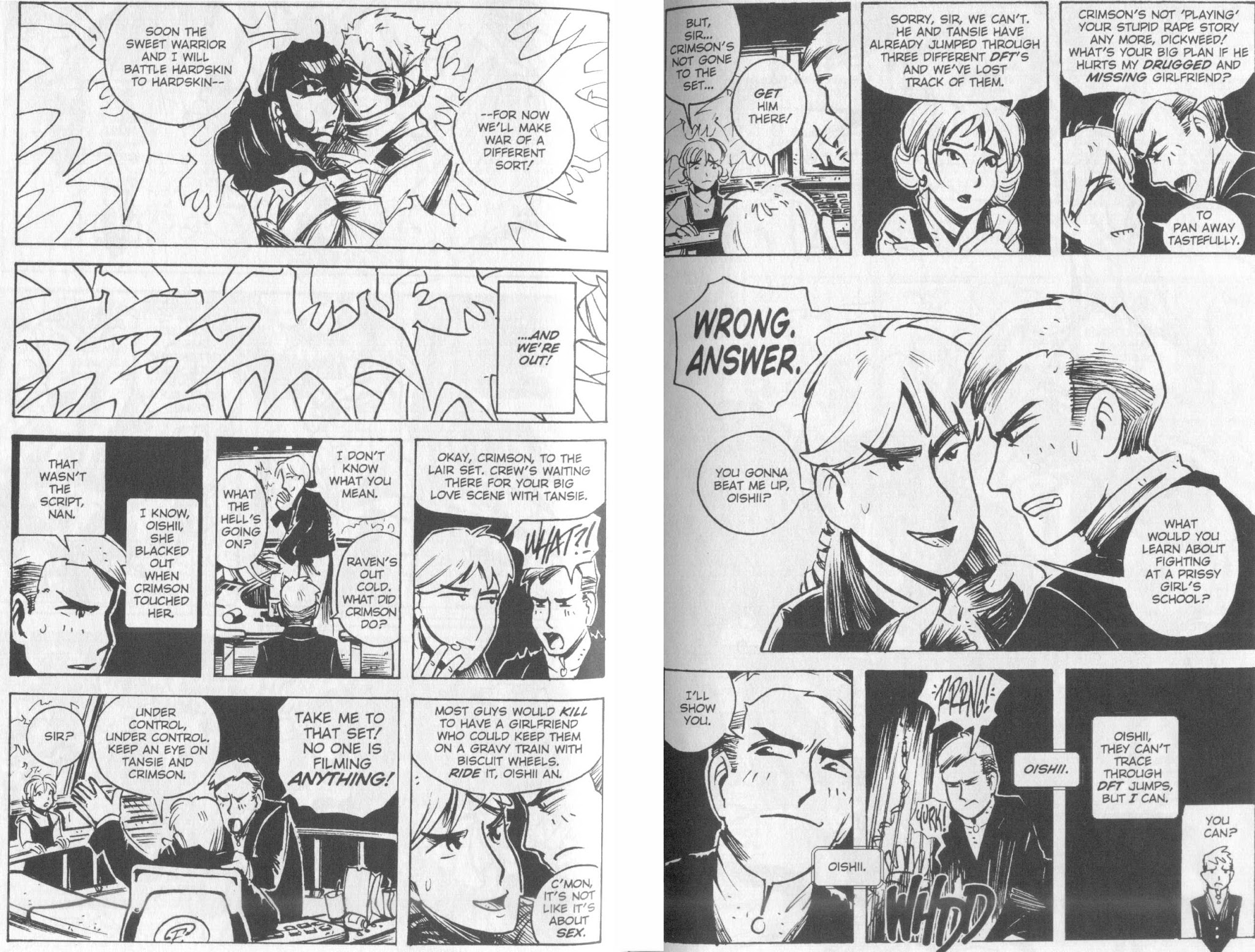 Read online Rumble Girls: Silky Warrior Tansie comic -  Issue #5 - 8