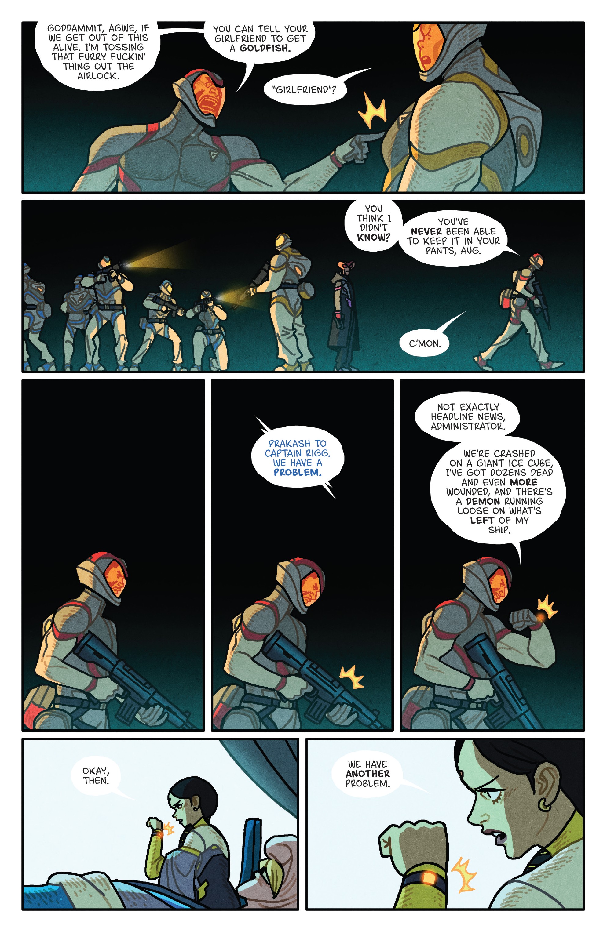 Read online Outer Darkness comic -  Issue #6 - 6