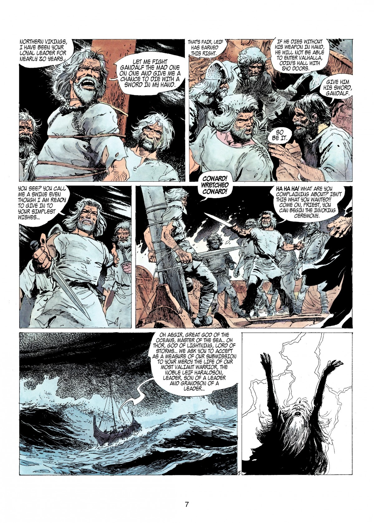 Read online Thorgal comic -  Issue #1 - 9