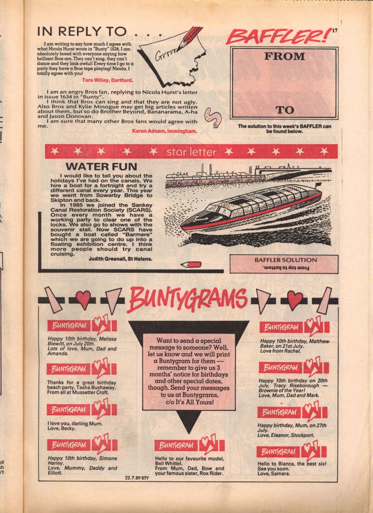 Read online Bunty comic -  Issue #1645 - 17