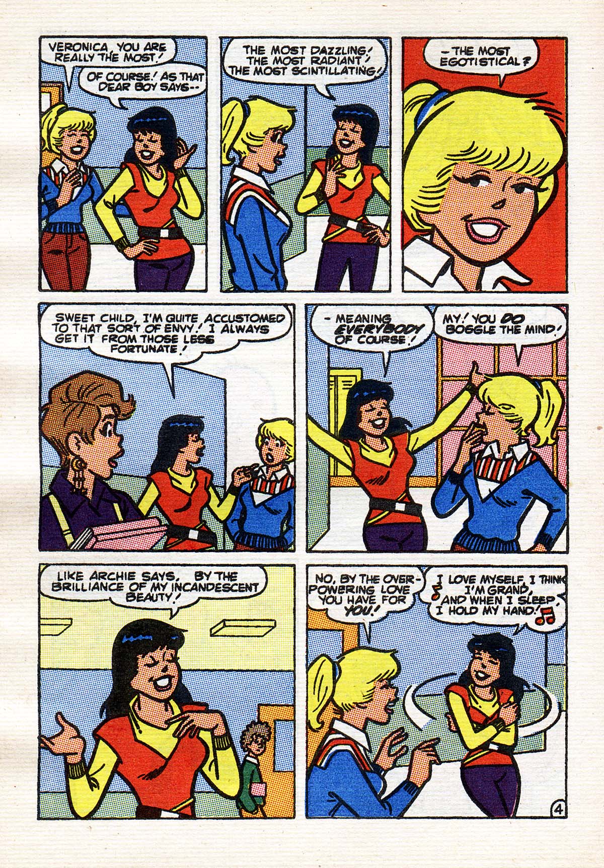 Read online Betty and Veronica Digest Magazine comic -  Issue #42 - 111