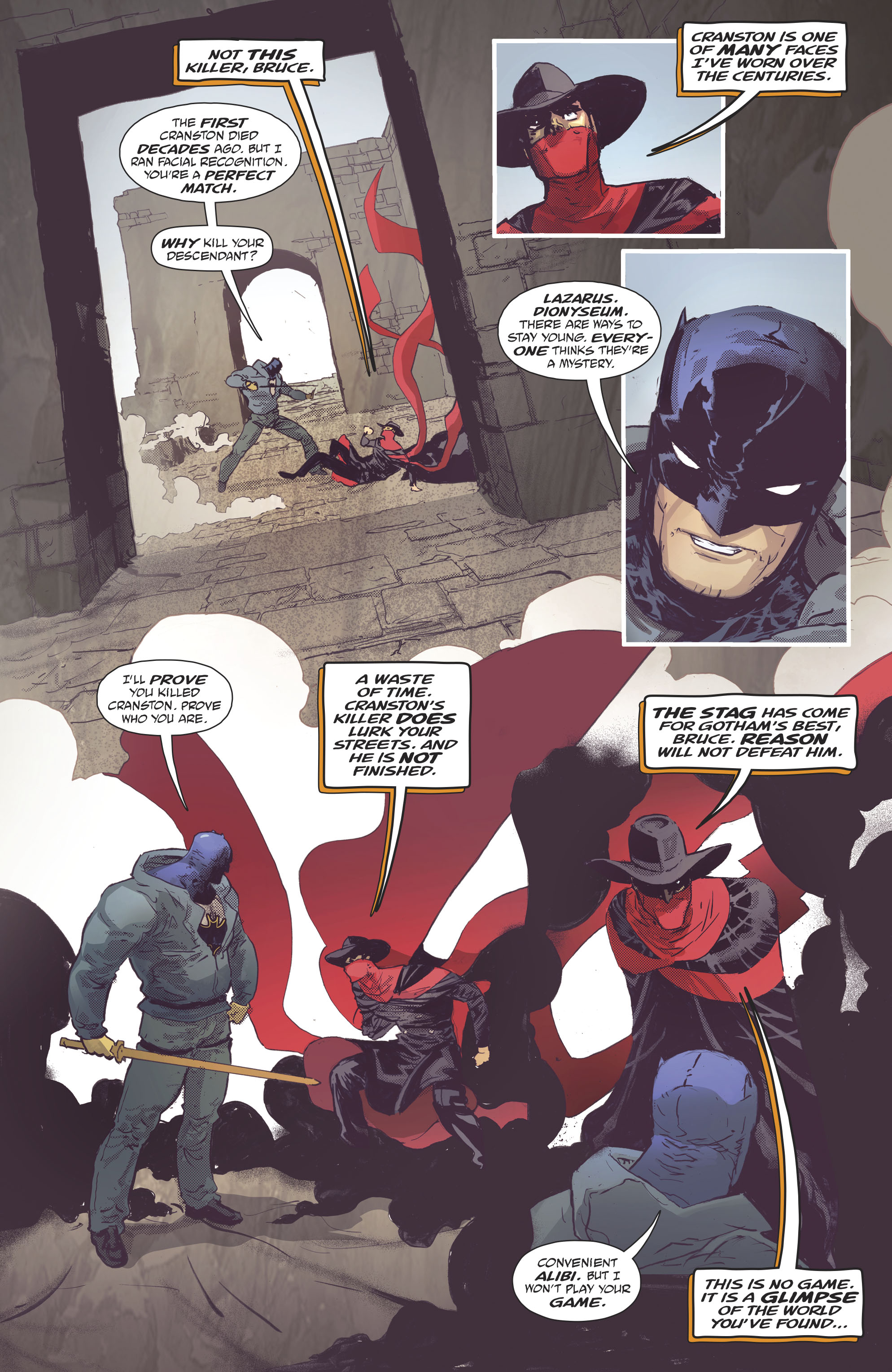 Read online Batman/Shadow comic -  Issue #2 - 8