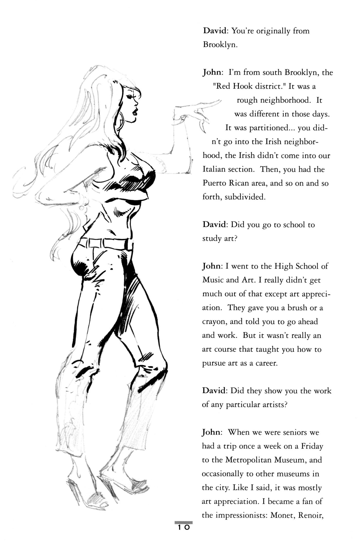 Read online John Buscema Sketchbook comic -  Issue # TPB - 14