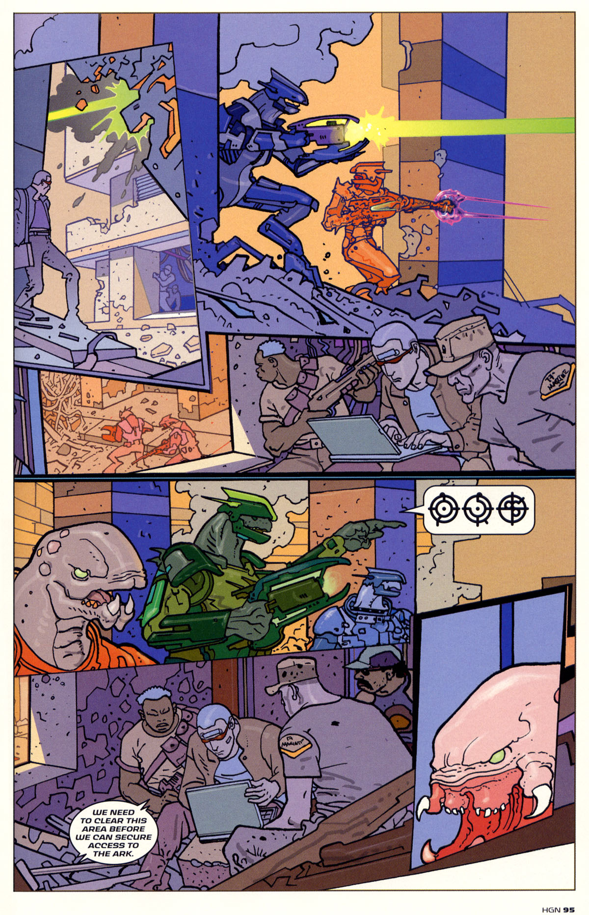 Read online Halo Graphic Novel comic -  Issue # TPB - 96