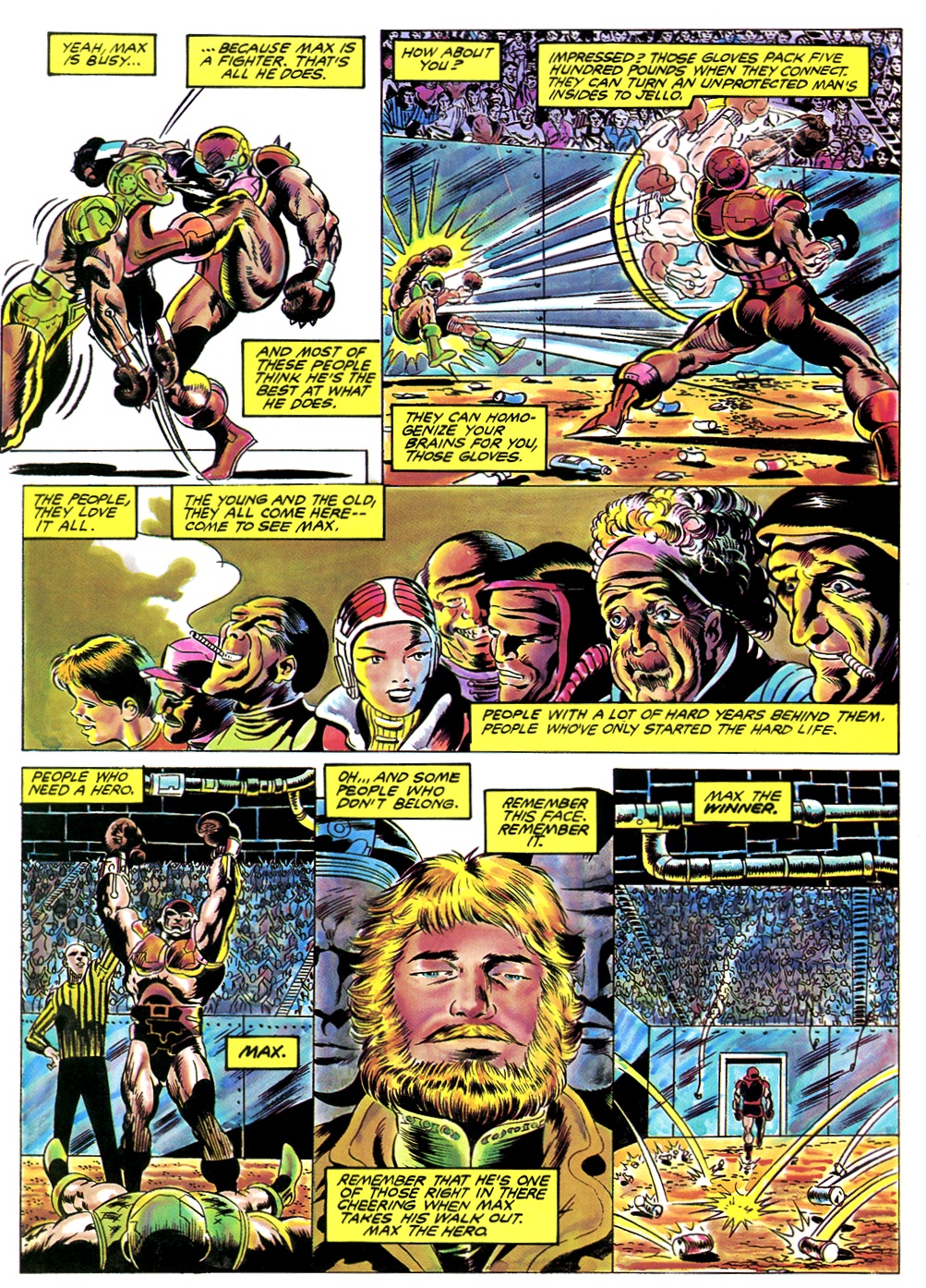 Read online Marvel Graphic Novel comic -  Issue #8 - Super Boxers - 12