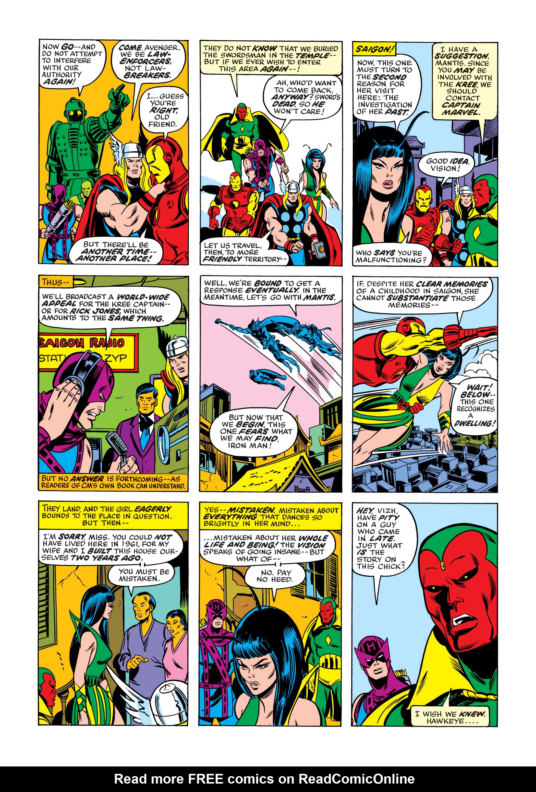 Read online Marvel Masterworks: The Avengers comic -  Issue # TPB 14 (Part 1) - 68