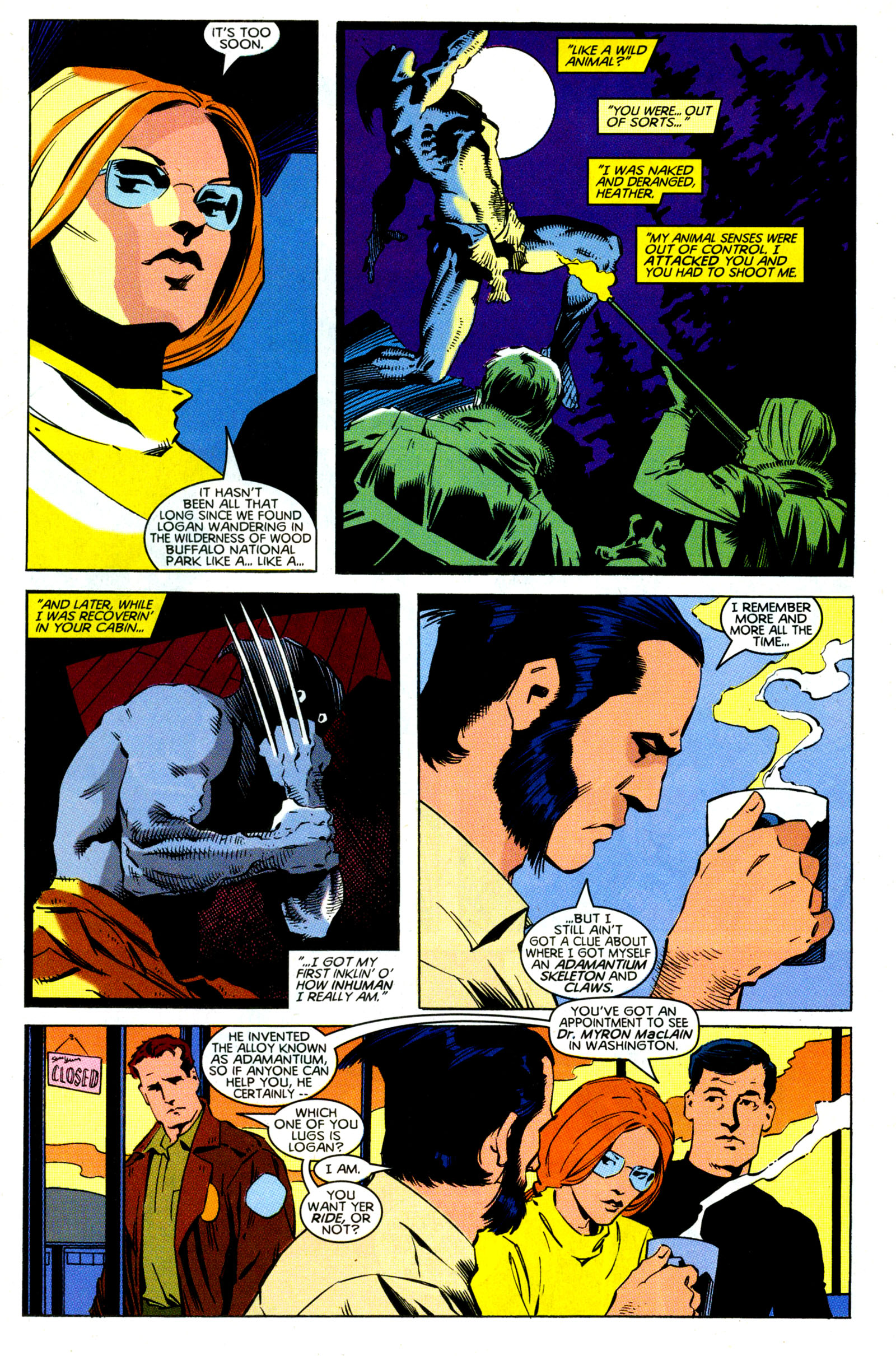 Read online Wolverine (1988) comic -  Issue #-1 - 4