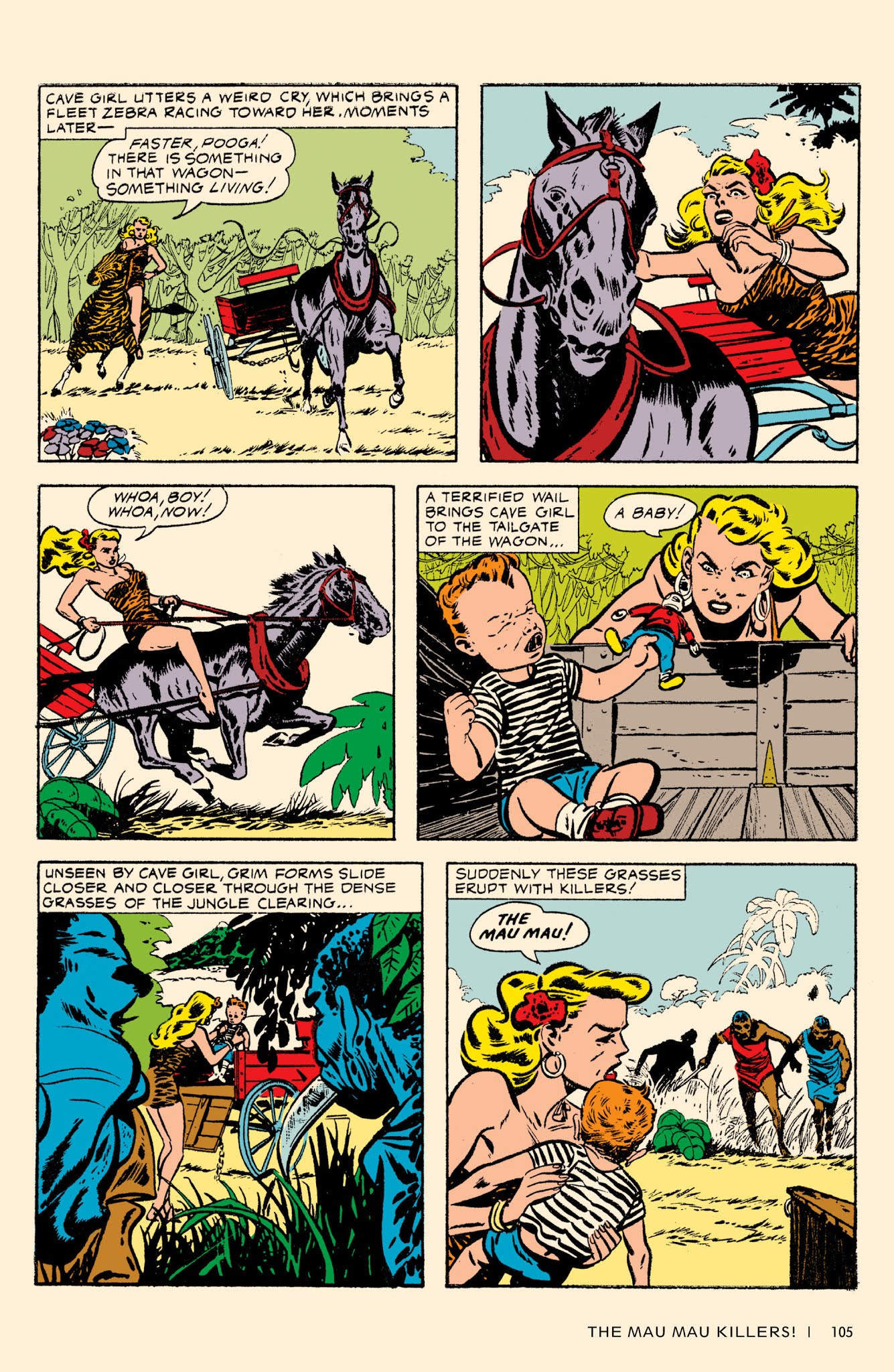 Read online Bob Powell's Complete Cave Girl comic -  Issue # TPB (Part 2) - 6