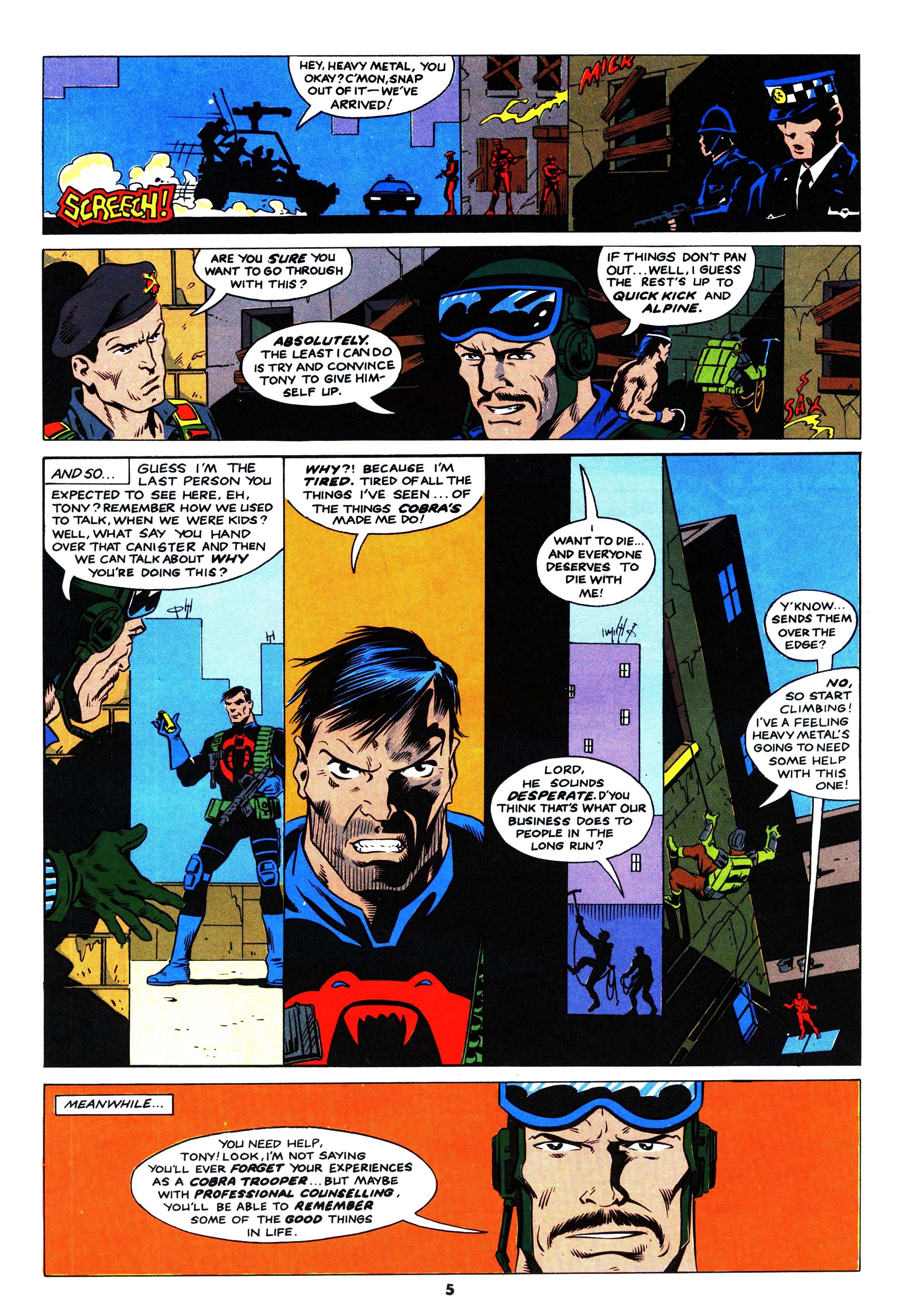 Read online Action Force comic -  Issue #23 - 5