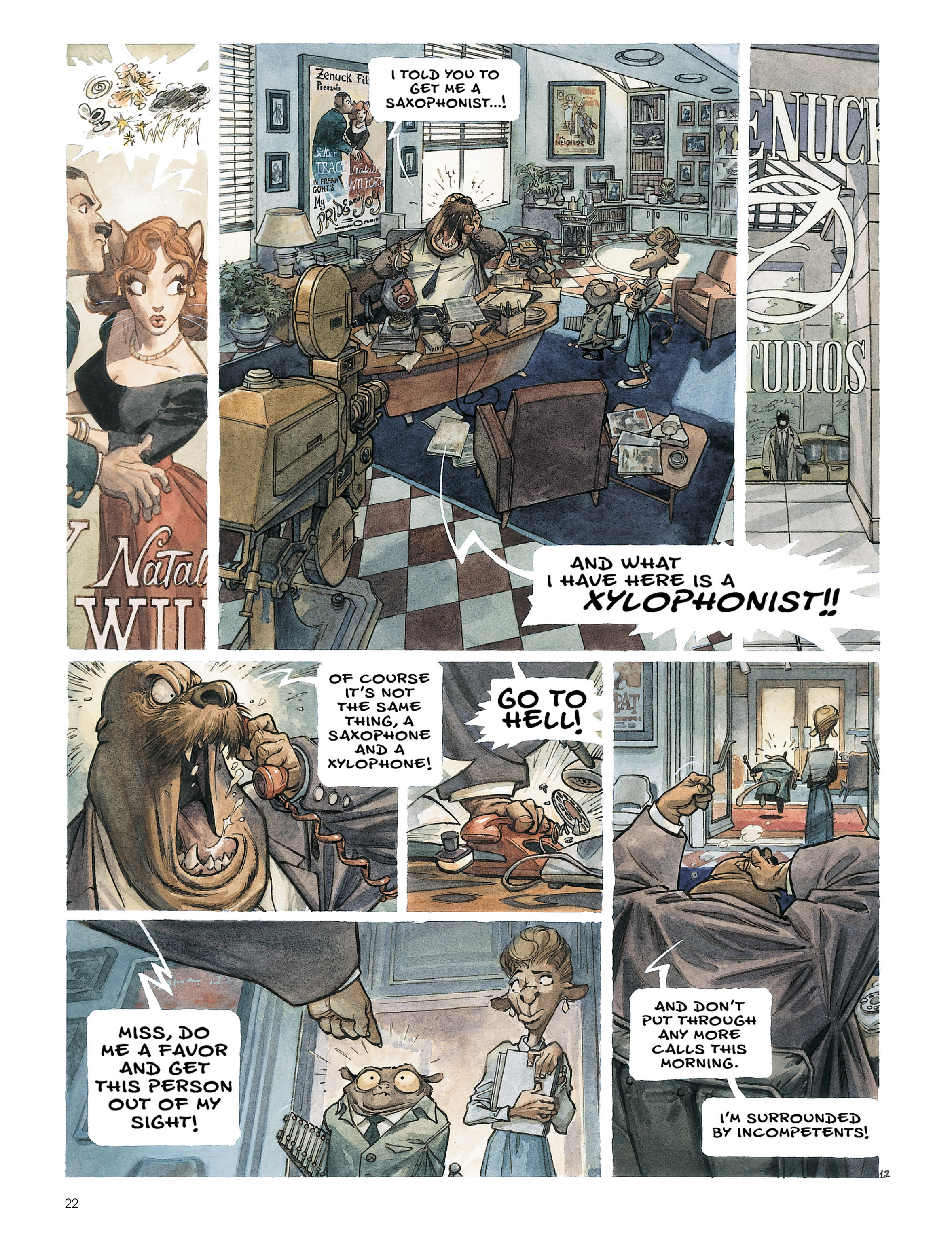 Read online Blacksad (2010) comic -  Issue # Full - 23