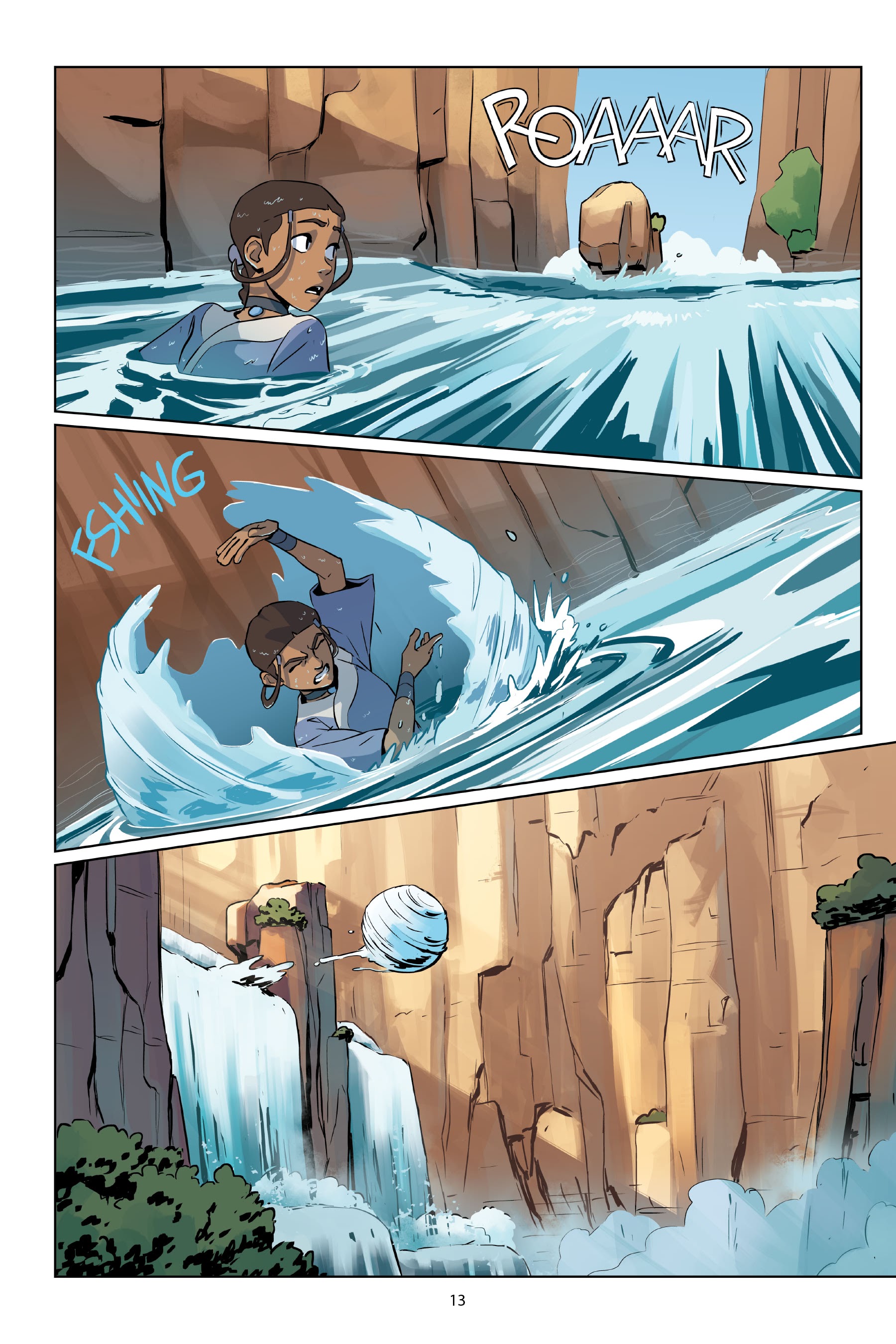 Read online Avatar: The Last Airbender—Katara and the Pirate's Silver comic -  Issue # TPB - 14