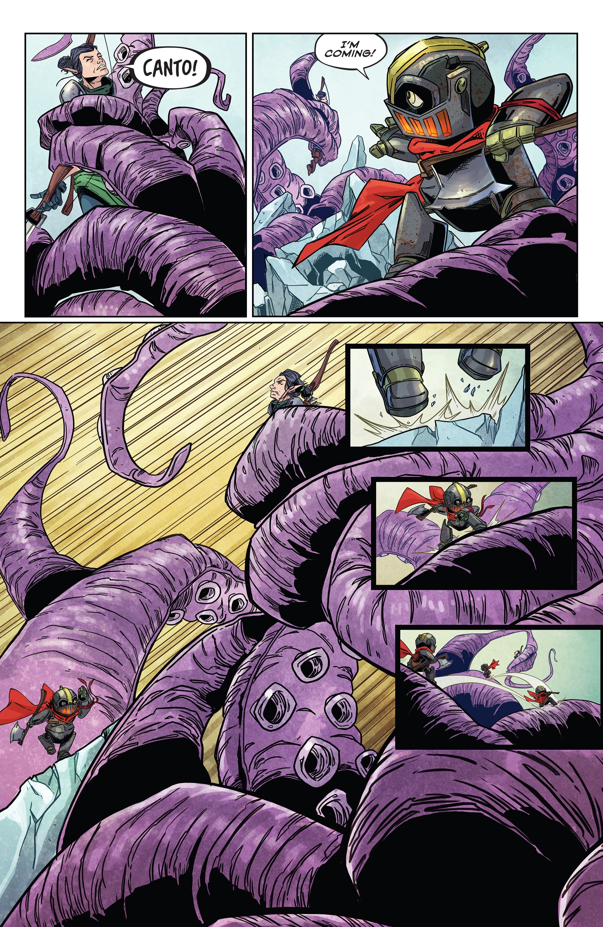 Read online Canto III: Lionhearted comic -  Issue #2 - 6