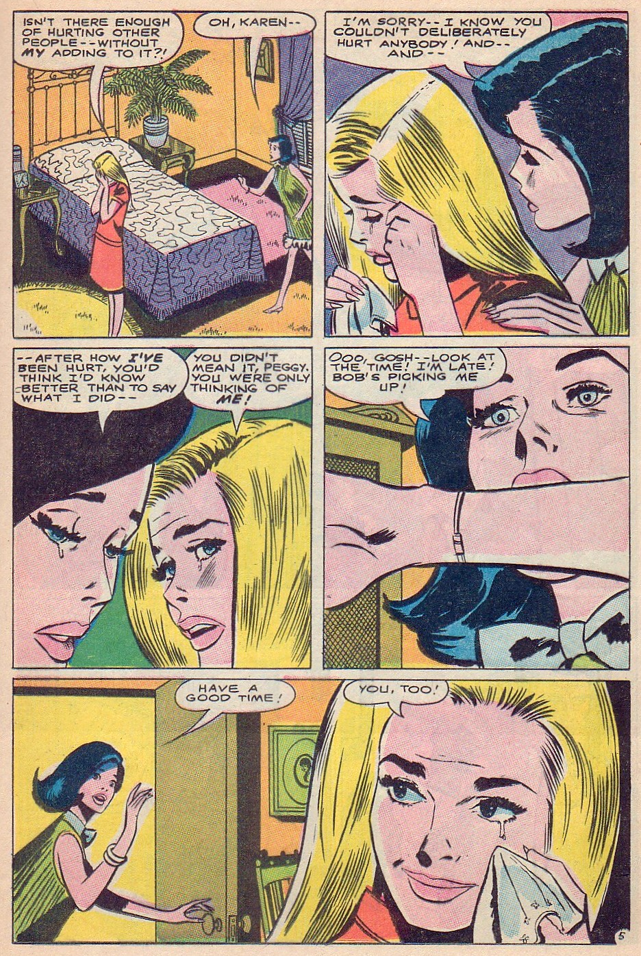 Read online Secret Hearts comic -  Issue #124 - 21