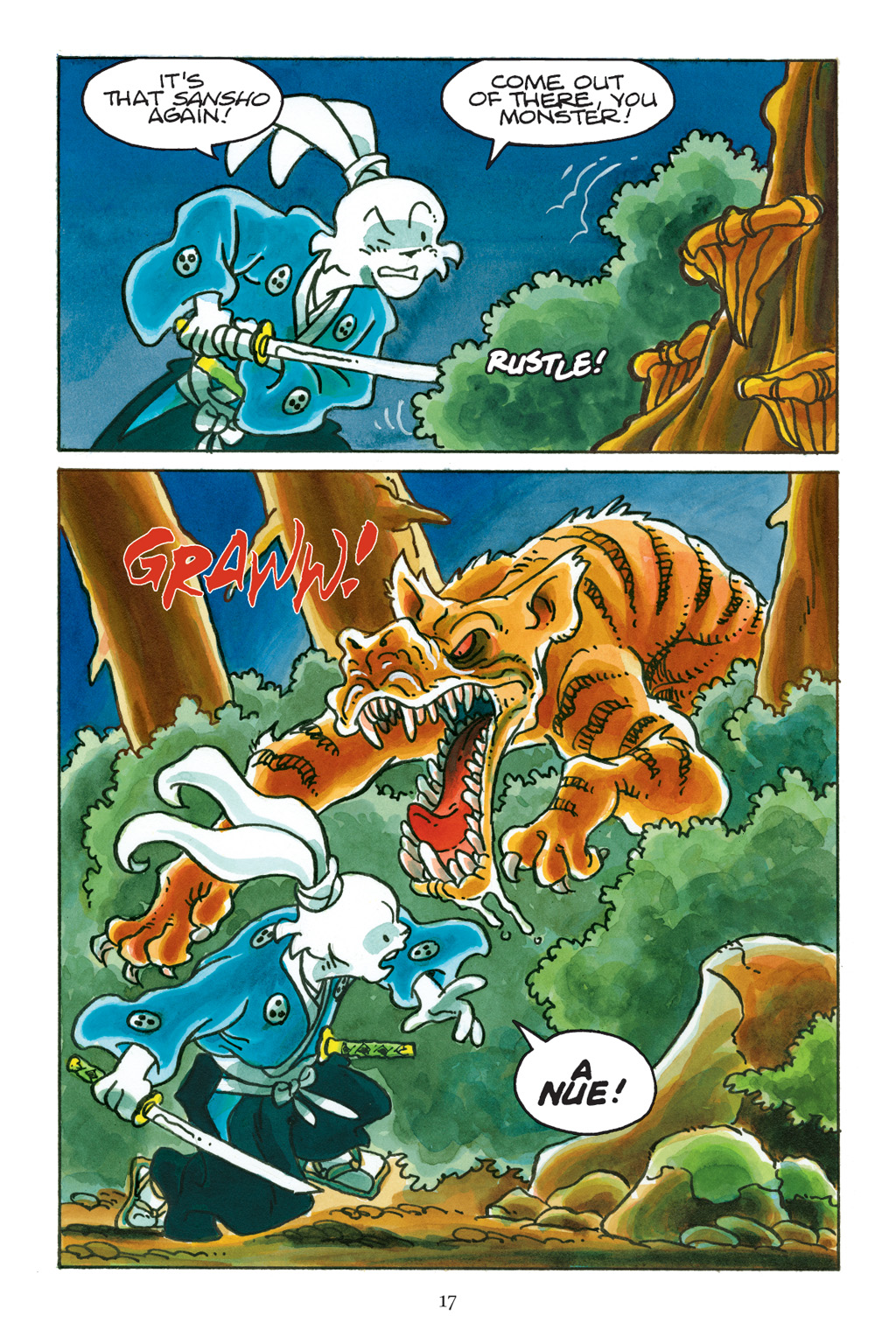 Read online Usagi Yojimbo: Yokai comic -  Issue # Full - 18