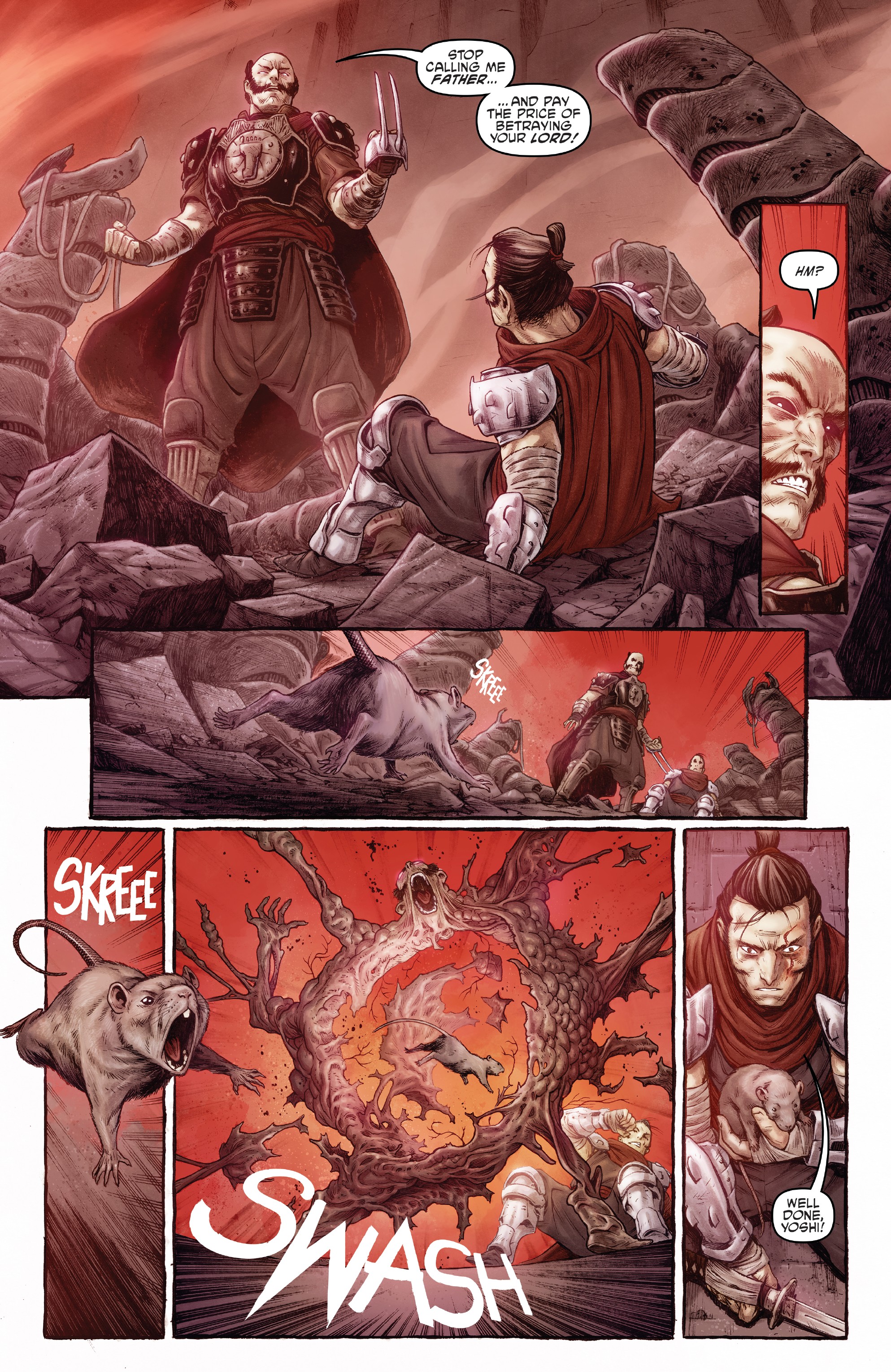 Read online Teenage Mutant Ninja Turtles: Shredder in Hell comic -  Issue #2 - 16