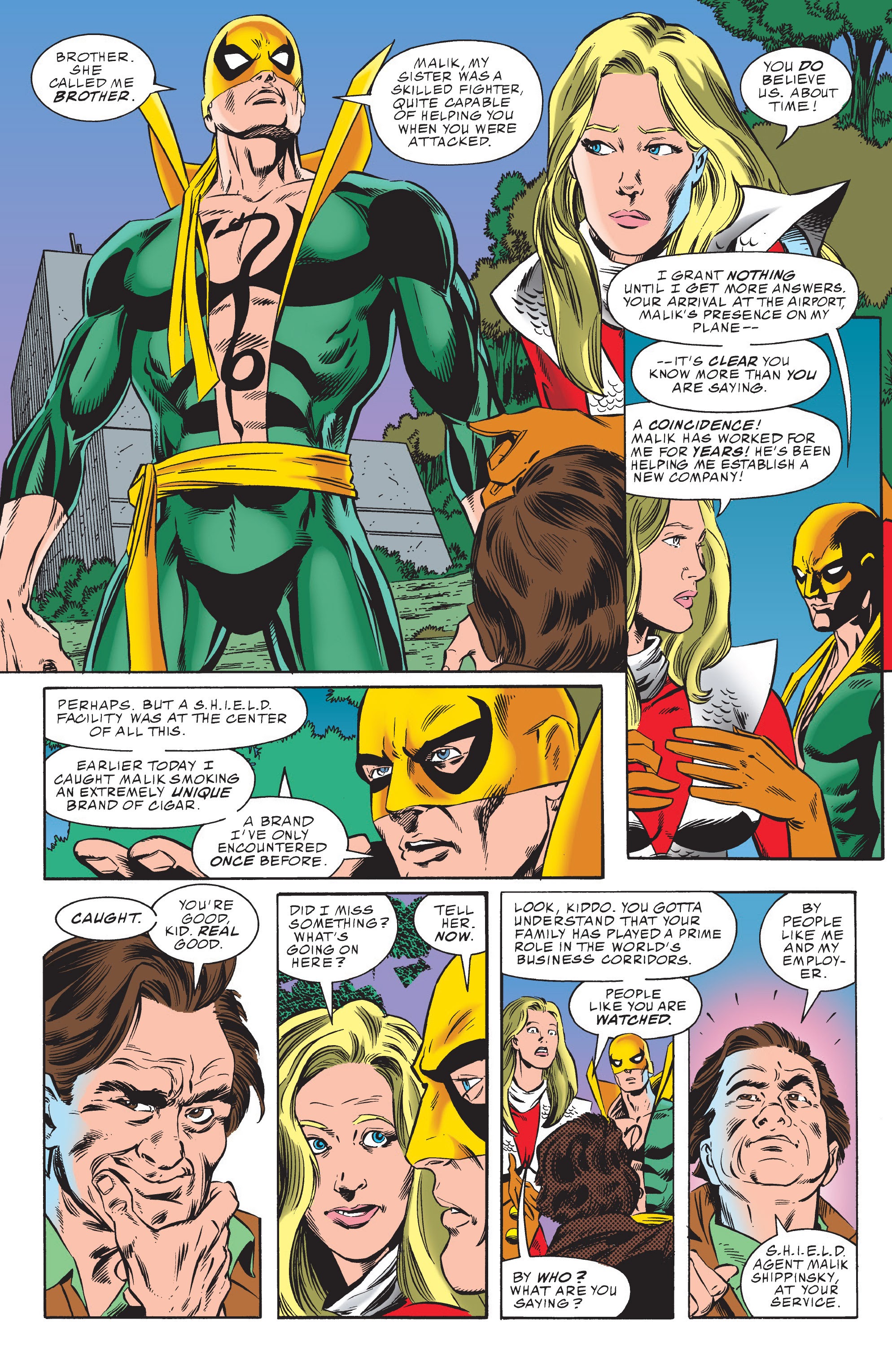 Read online Iron Fist (1998) comic -  Issue #3 - 13
