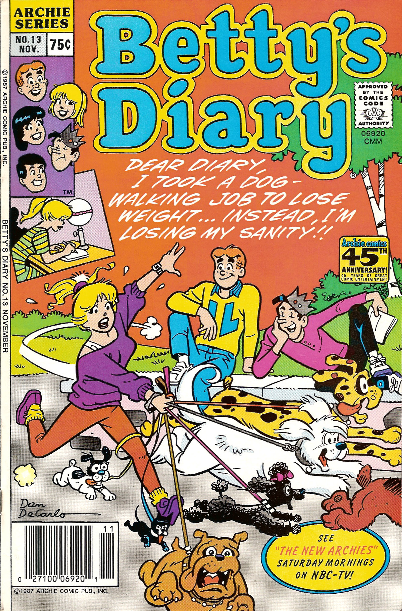 Read online Betty's Diary comic -  Issue #13 - 1