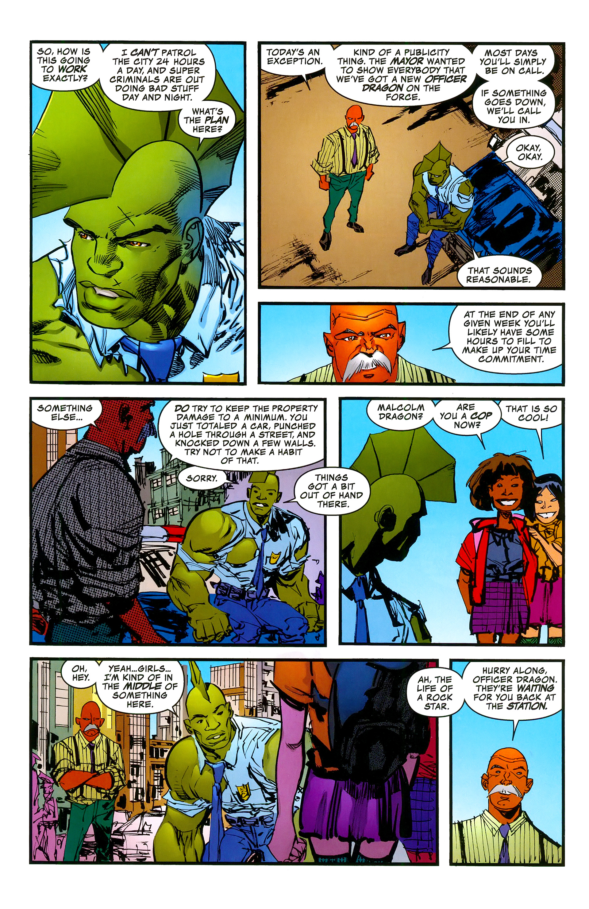 Read online Free Comic Book Day 2015 comic -  Issue # Savage Dragon Legacy - 9