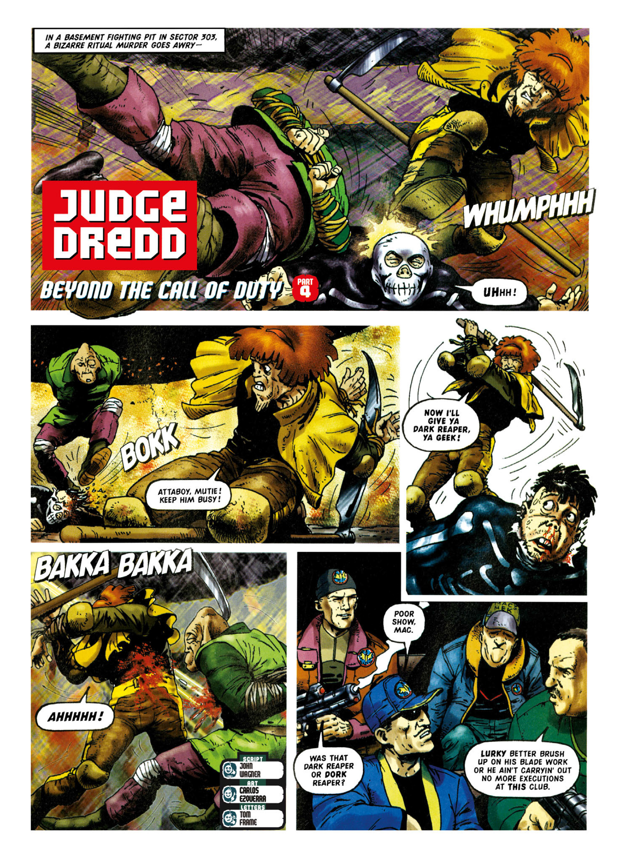 Read online Judge Dredd: The Complete Case Files comic -  Issue # TPB 28 - 134