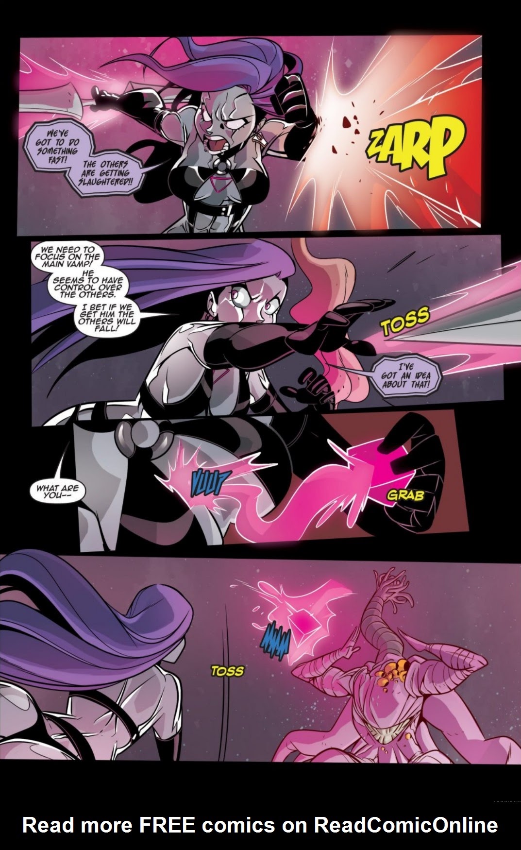 Read online Vampblade Season 4 comic -  Issue #7 - 19