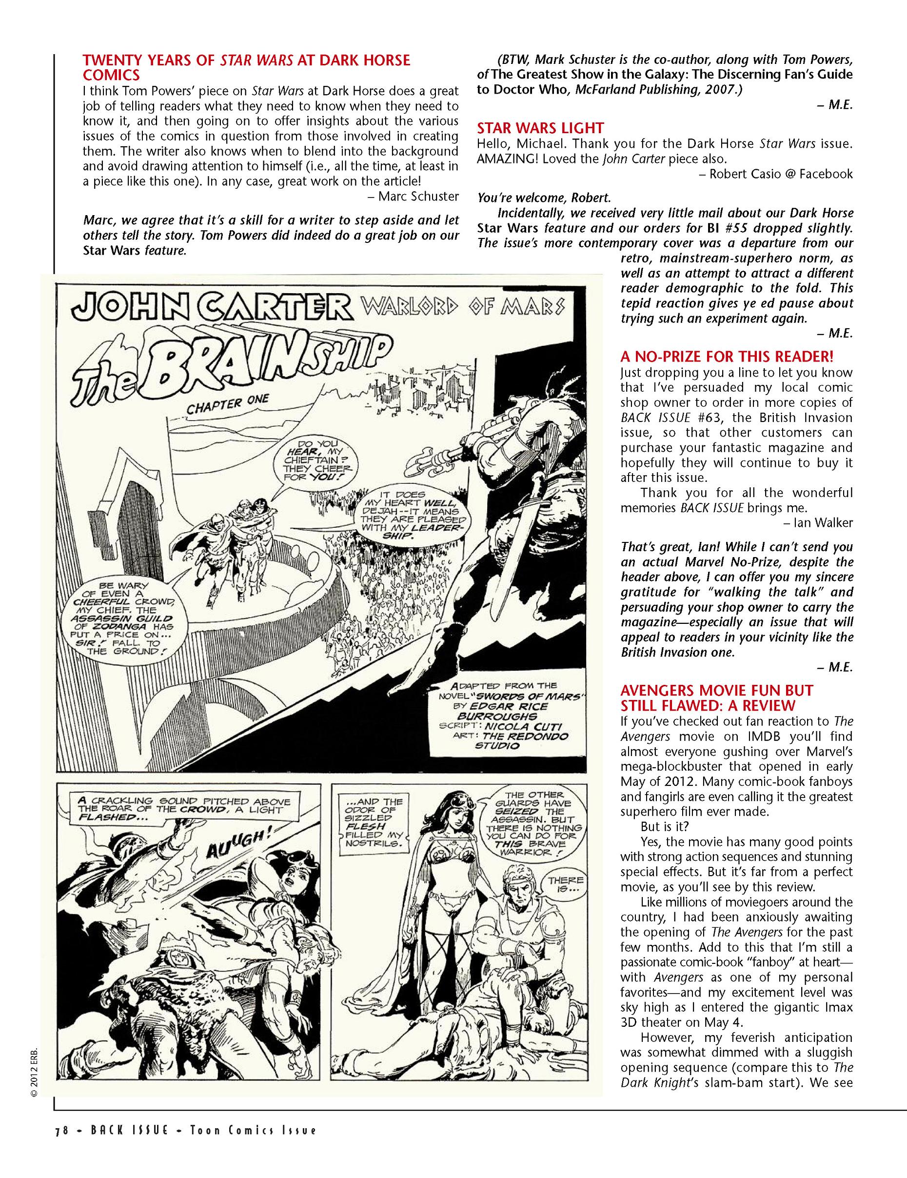 Read online Back Issue comic -  Issue #59 - 78