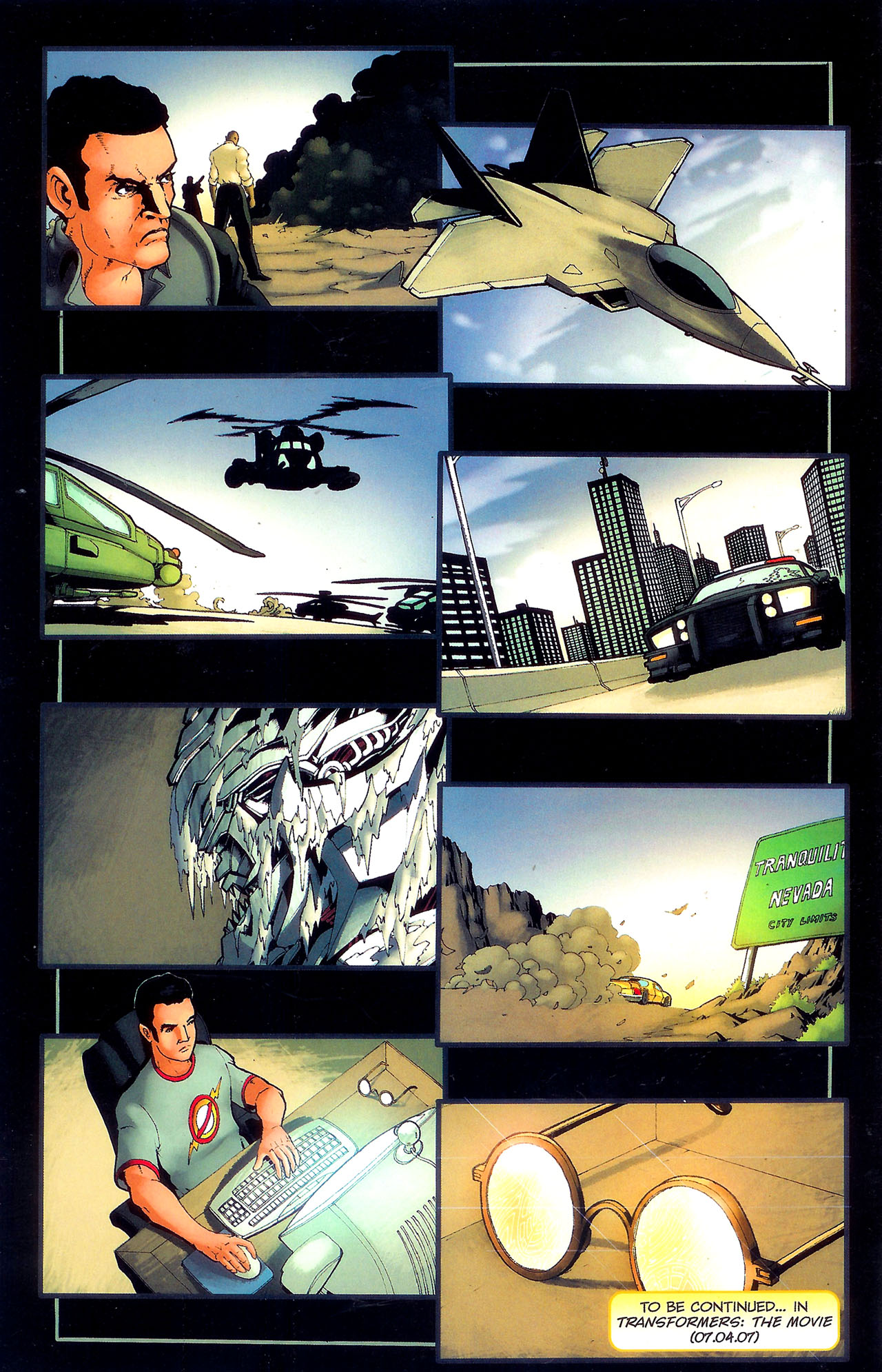 Read online Transformers: Movie Prequel comic -  Issue #4 - 24