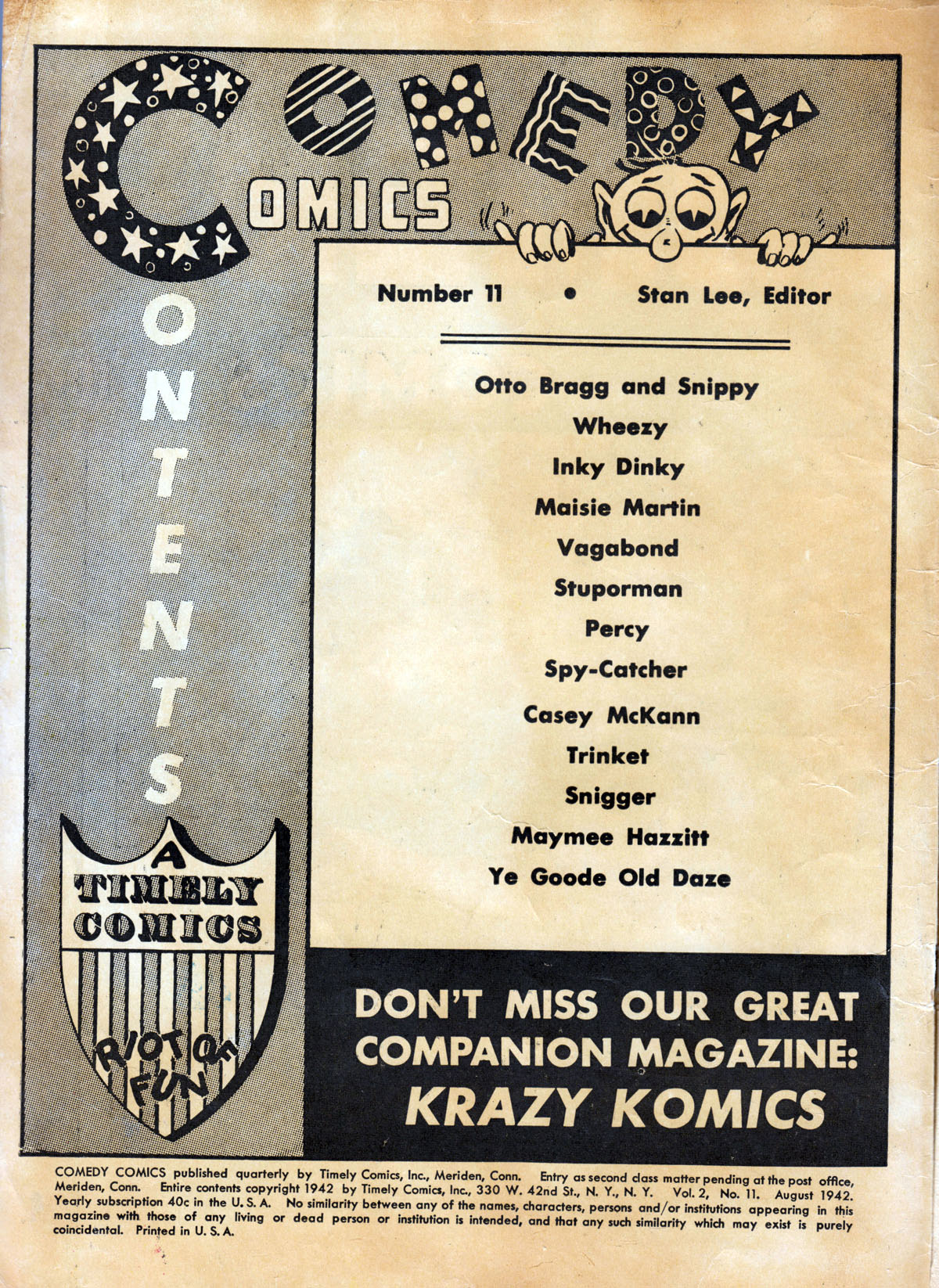 Read online Comedy Comics (1942) comic -  Issue #11 - 2