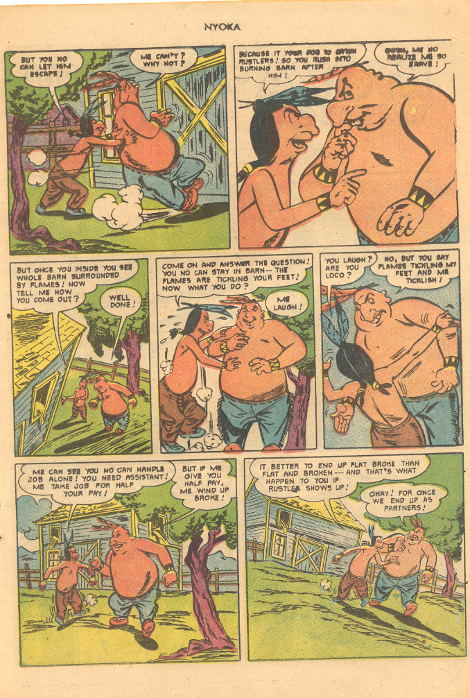 Read online Nyoka the Jungle Girl (1945) comic -  Issue #55 - 15