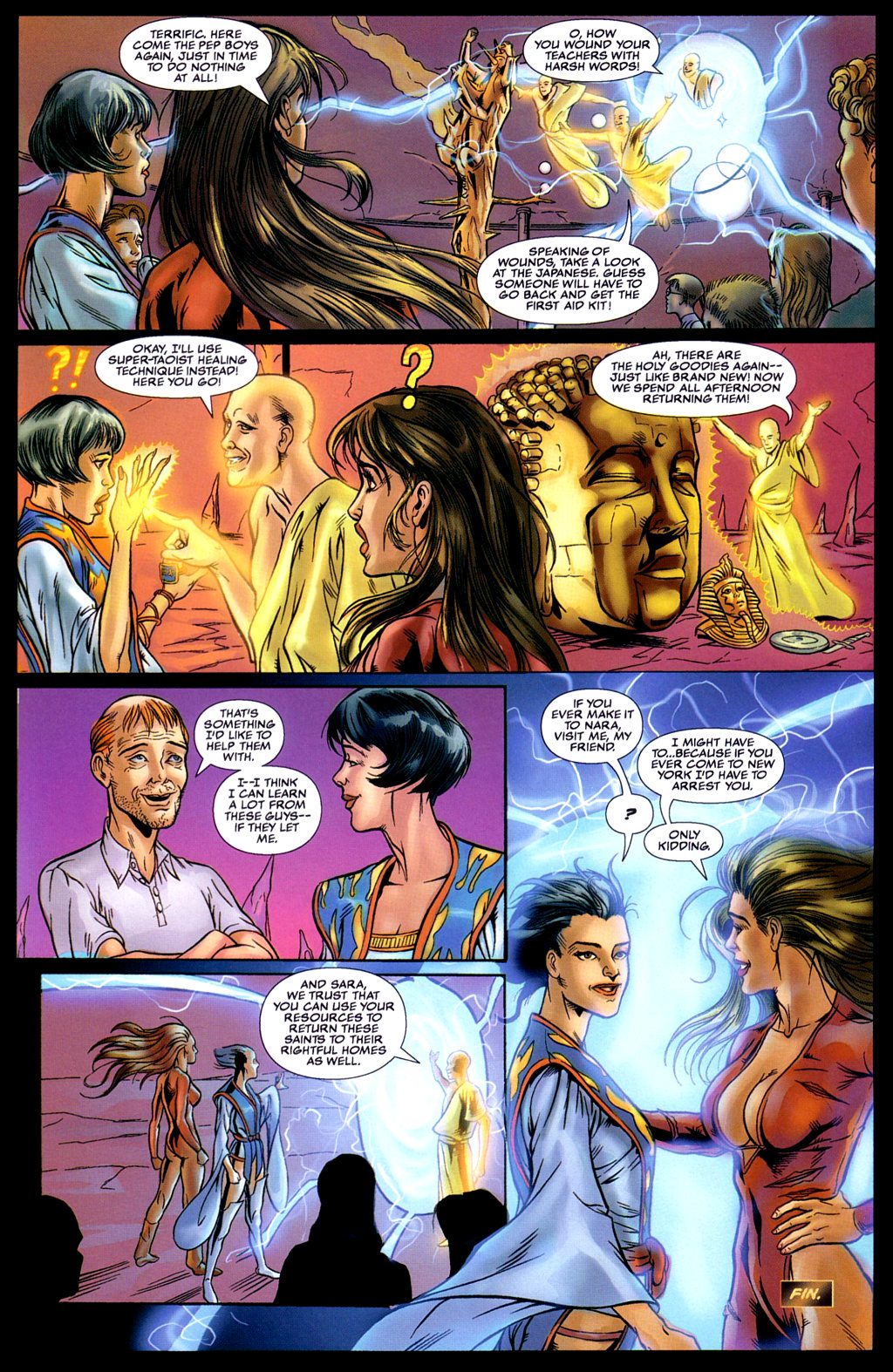 Read online Tomoe/Witchblade: Fire Sermon comic -  Issue # Full - 44