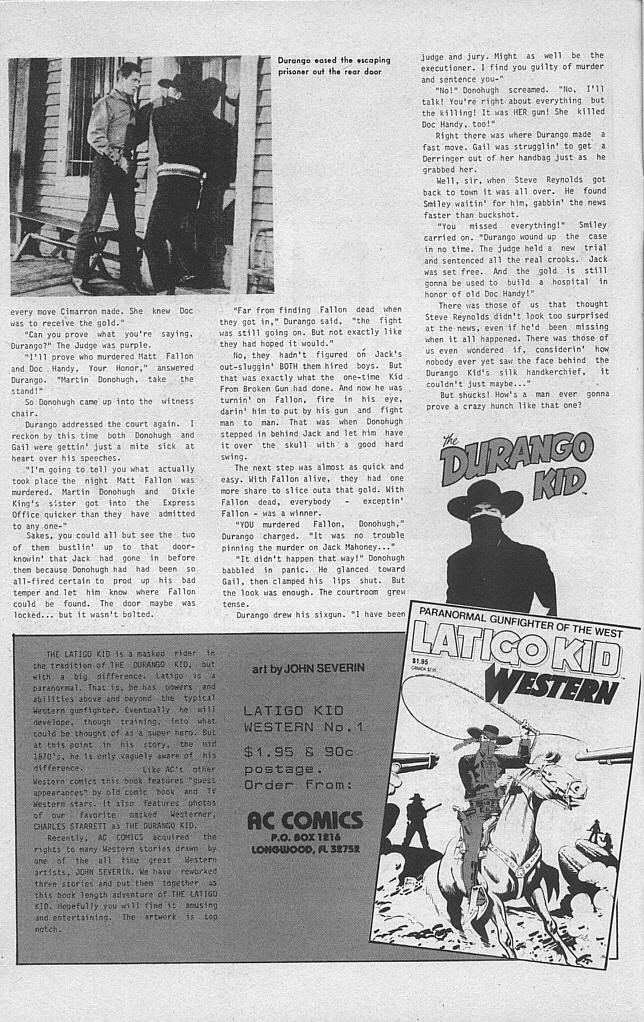 Read online Great American Western comic -  Issue #2 - 10