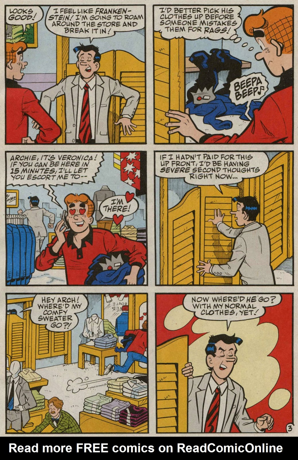Archie's Pal Jughead Comics issue 188 - Page 10