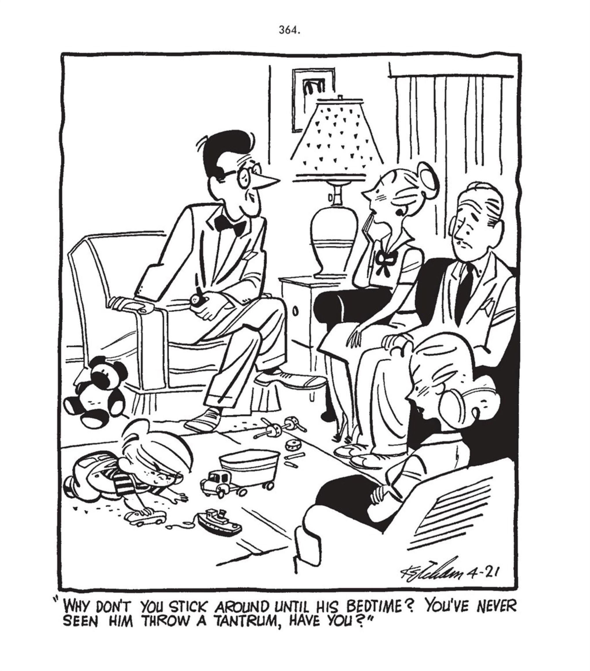 Read online Hank Ketcham's Complete Dennis the Menace comic -  Issue # TPB 1 (Part 4) - 90