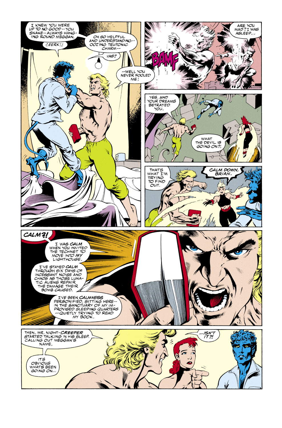 Read online Excalibur (1988) comic -  Issue #43 - 5