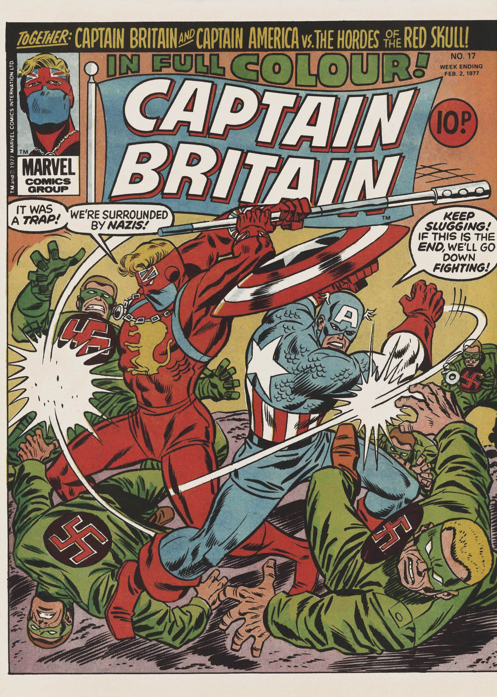 Read online Captain Britain (1976) comic -  Issue #17 - 1