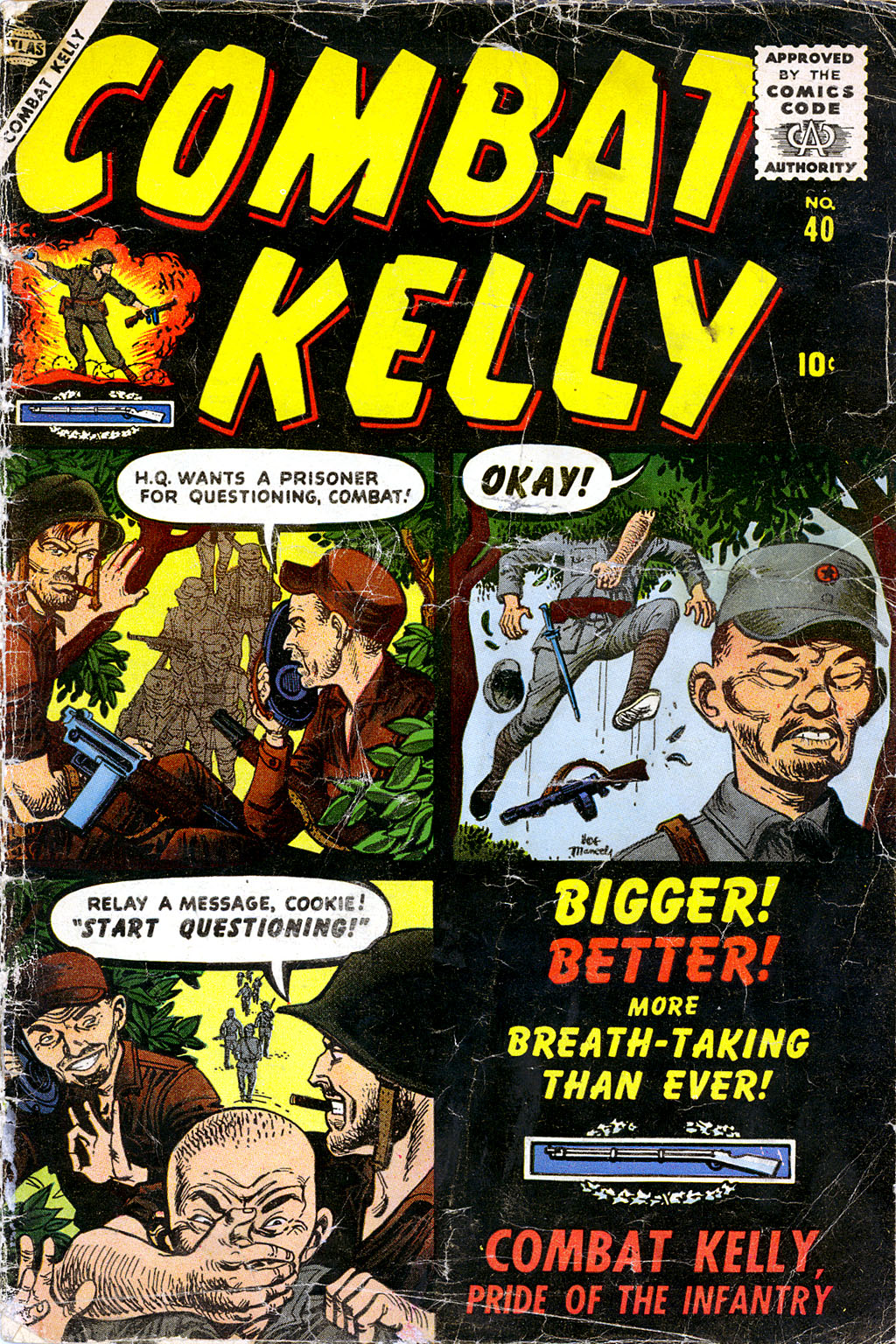 Read online Combat Kelly (1951) comic -  Issue #40 - 1