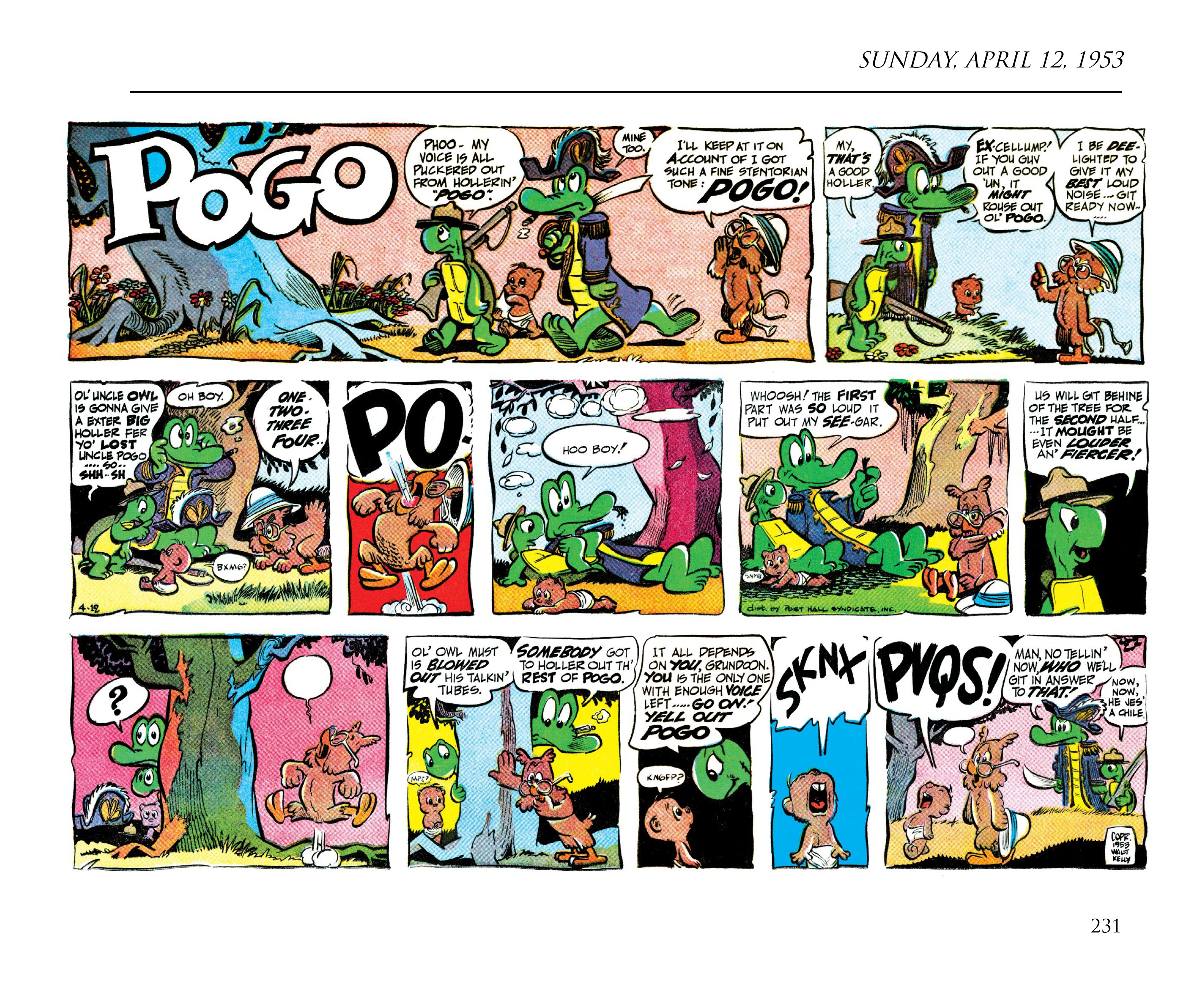 Read online Pogo by Walt Kelly: The Complete Syndicated Comic Strips comic -  Issue # TPB 3 (Part 3) - 43