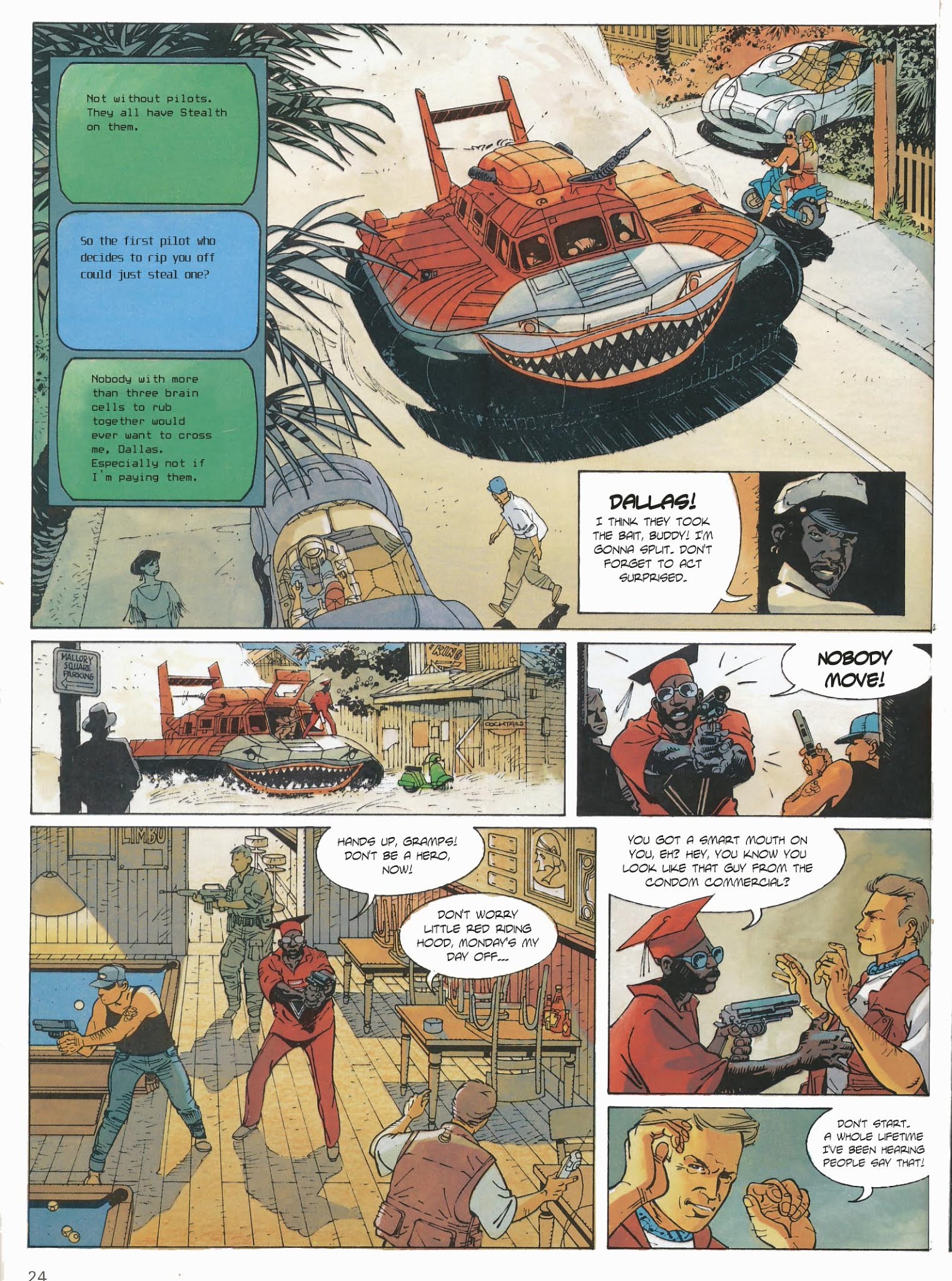 Read online Dallas Barr comic -  Issue #1 - 24