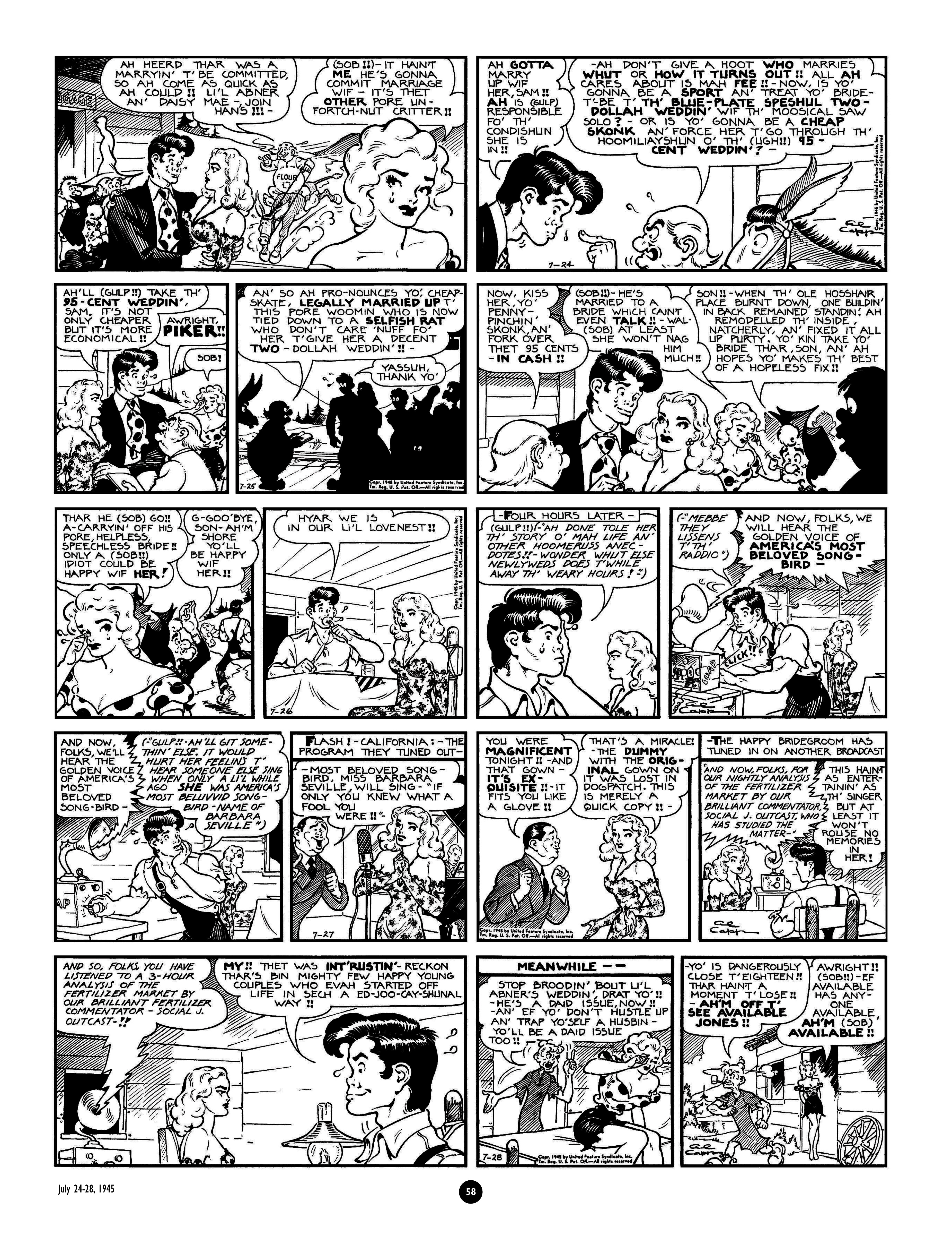 Read online Al Capp's Li'l Abner Complete Daily & Color Sunday Comics comic -  Issue # TPB 6 (Part 1) - 58