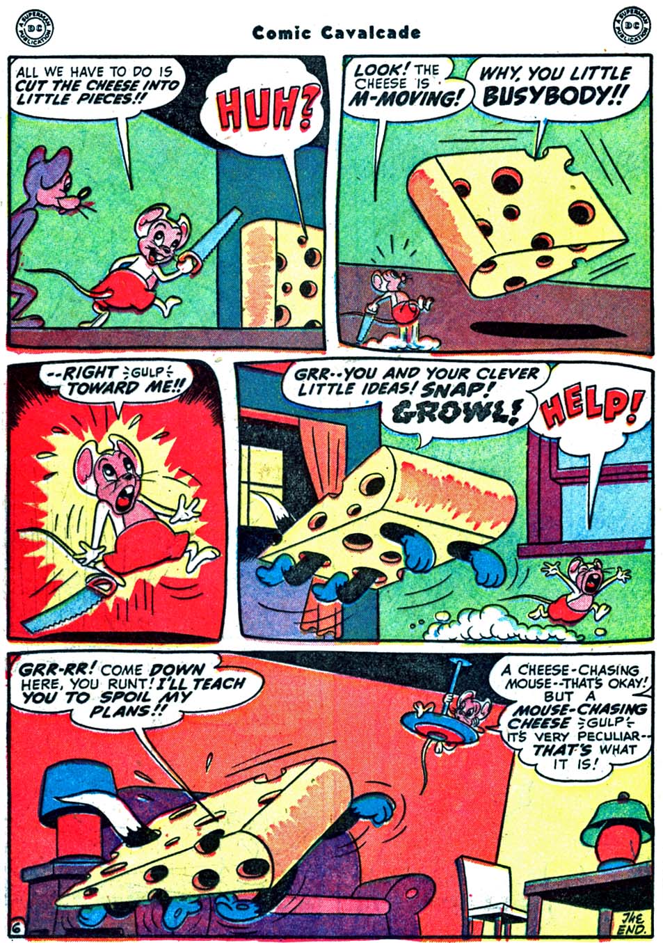 Read online Comic Cavalcade comic -  Issue #32 - 18