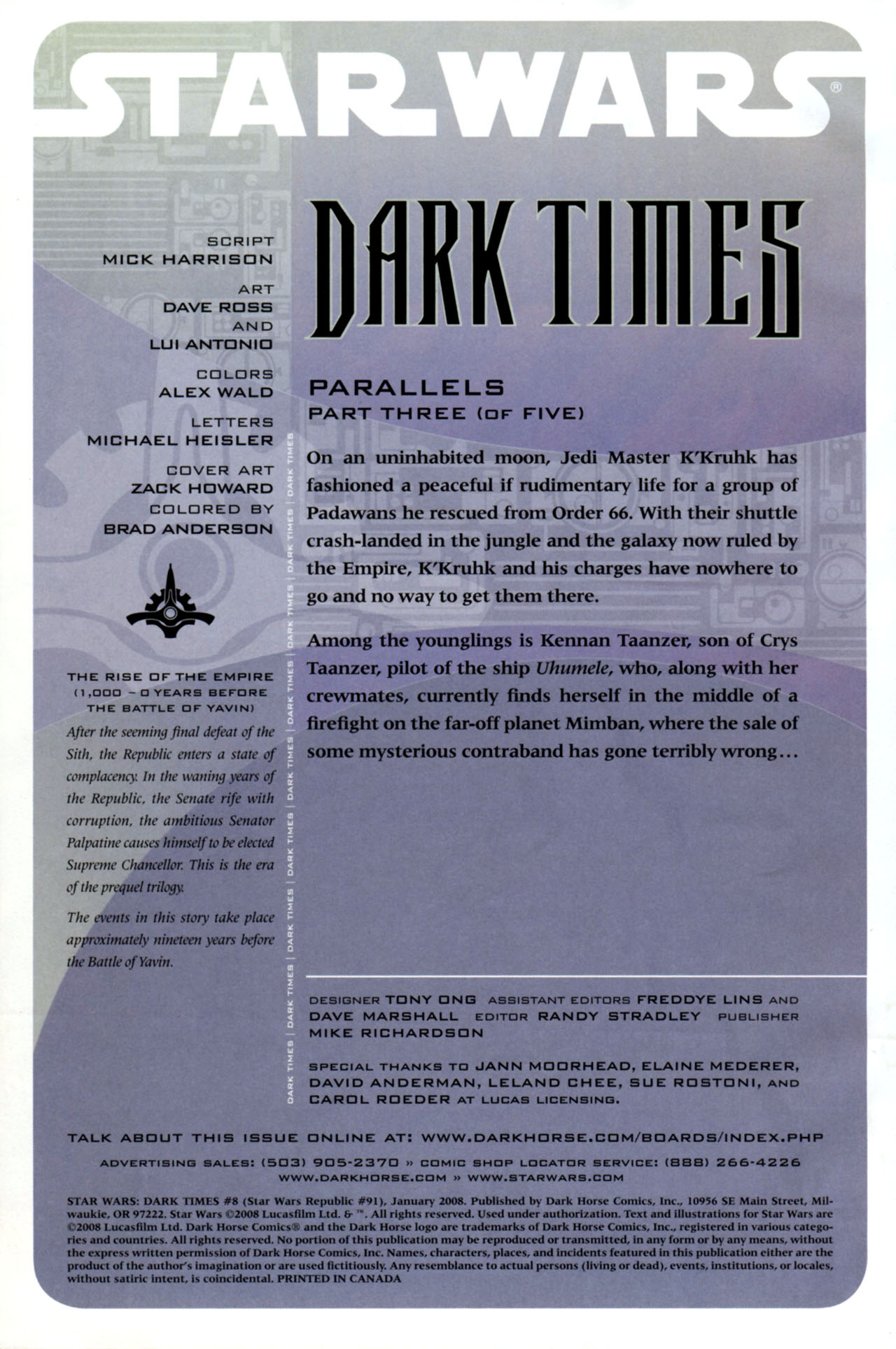 Read online Star Wars: Dark Times comic -  Issue #8 - Parallels, Part 3 - 2