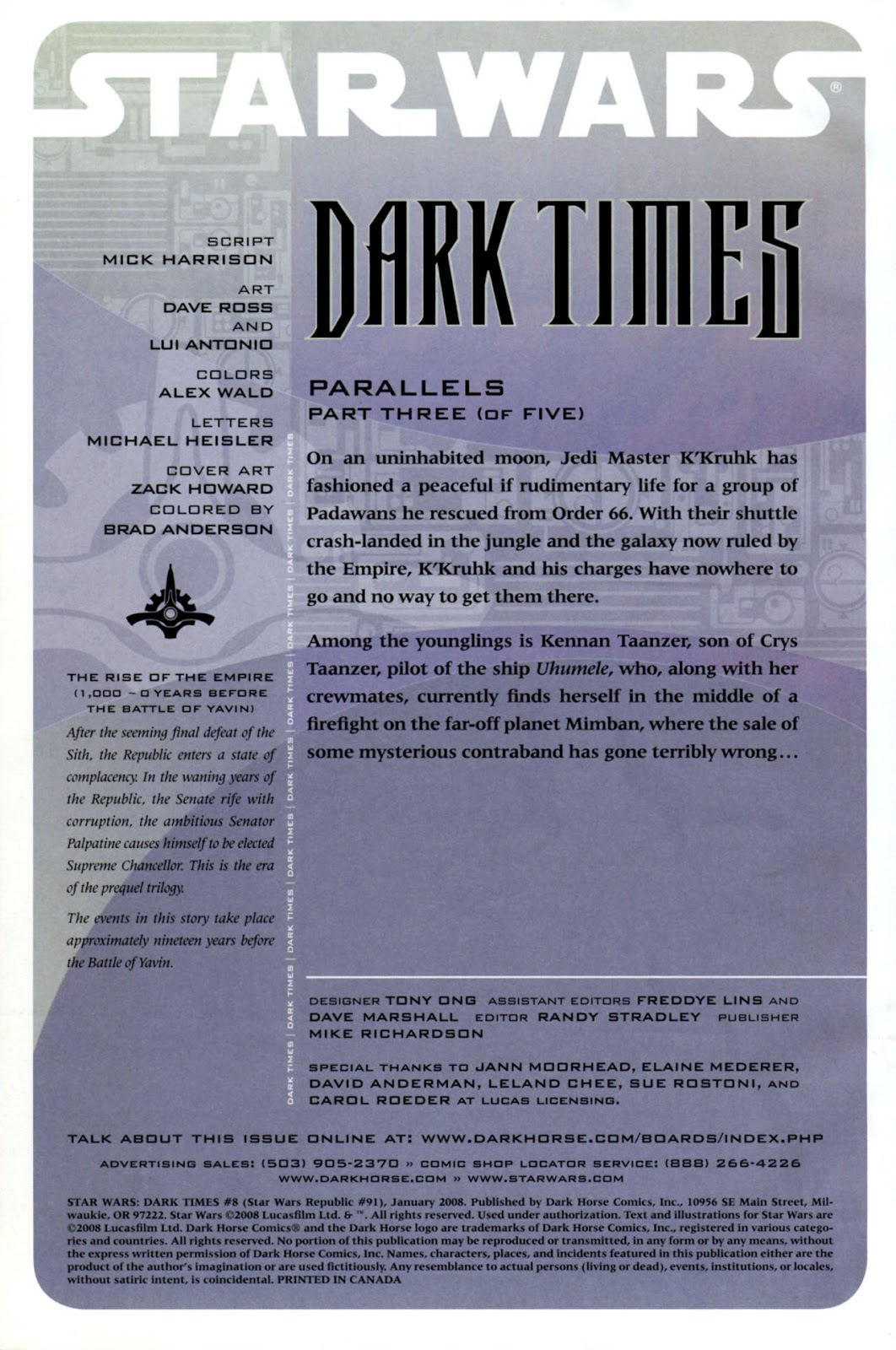 Star Wars: Dark Times issue 8 - Parallels, Part 3 - Page 2