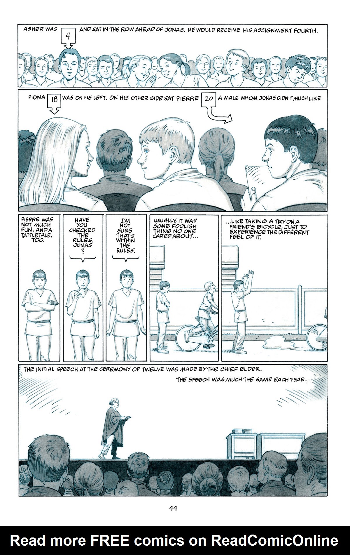 Read online The Giver comic -  Issue # TPB (Part 1) - 48