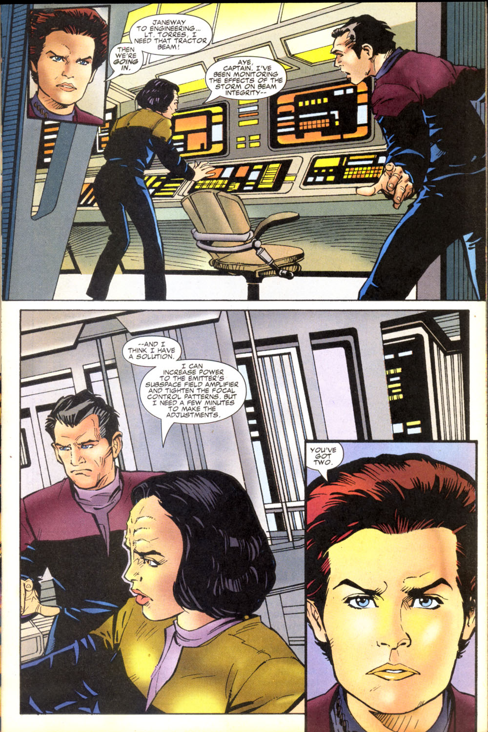 Read online Star Trek: Voyager comic -  Issue #1 - 8
