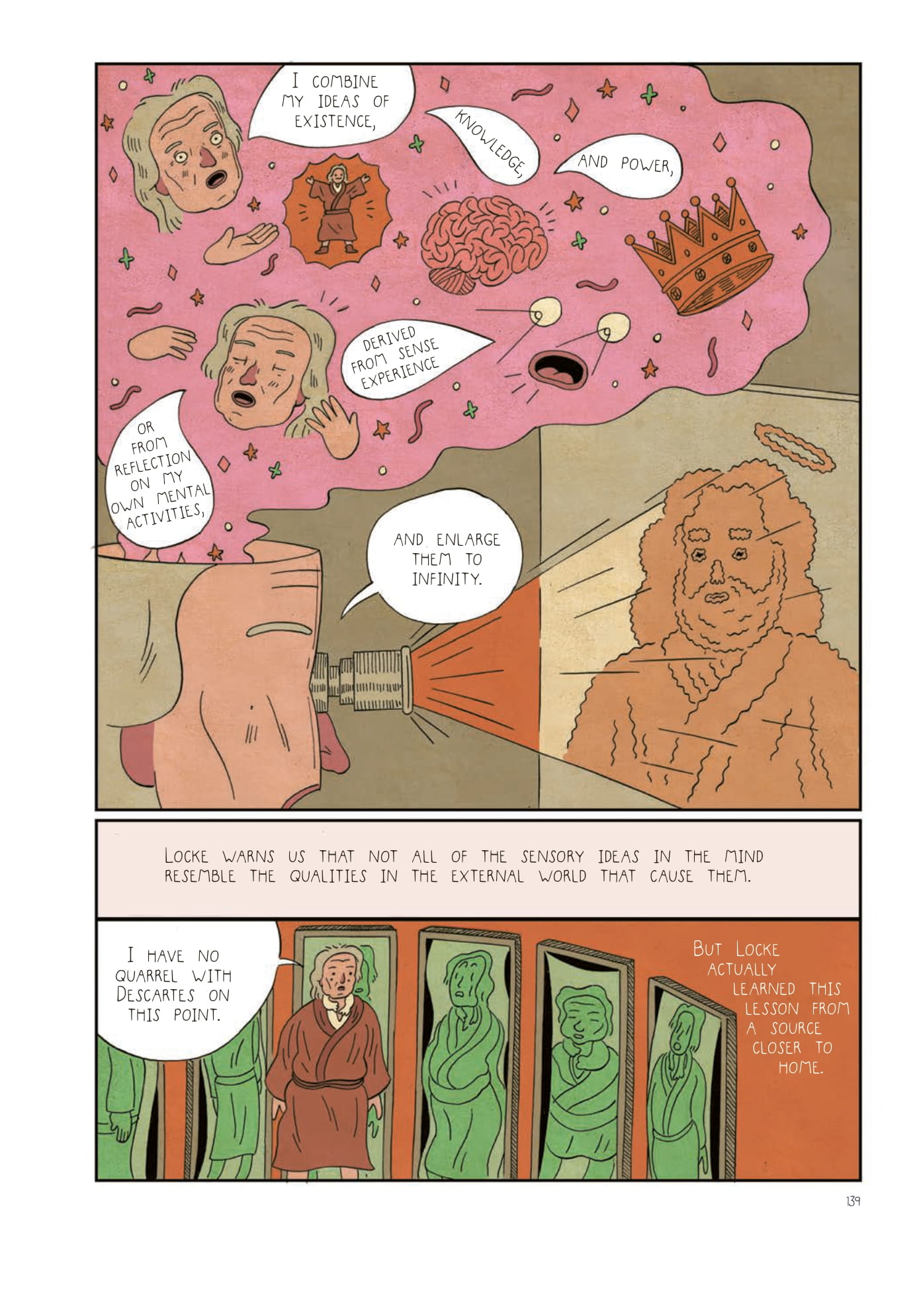Read online Heretics!: The Wondrous (and Dangerous) Beginnings of Modern Philosophy comic -  Issue # TPB (Part 2) - 41