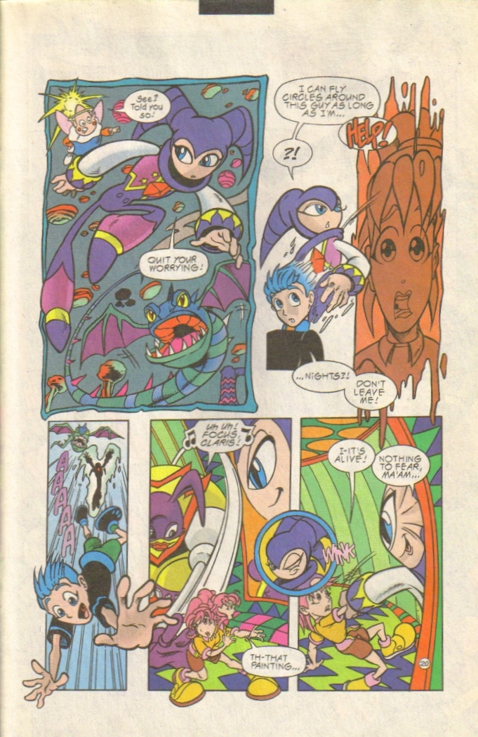 Read online NiGHTS into Dreams... comic -  Issue #1 - 22