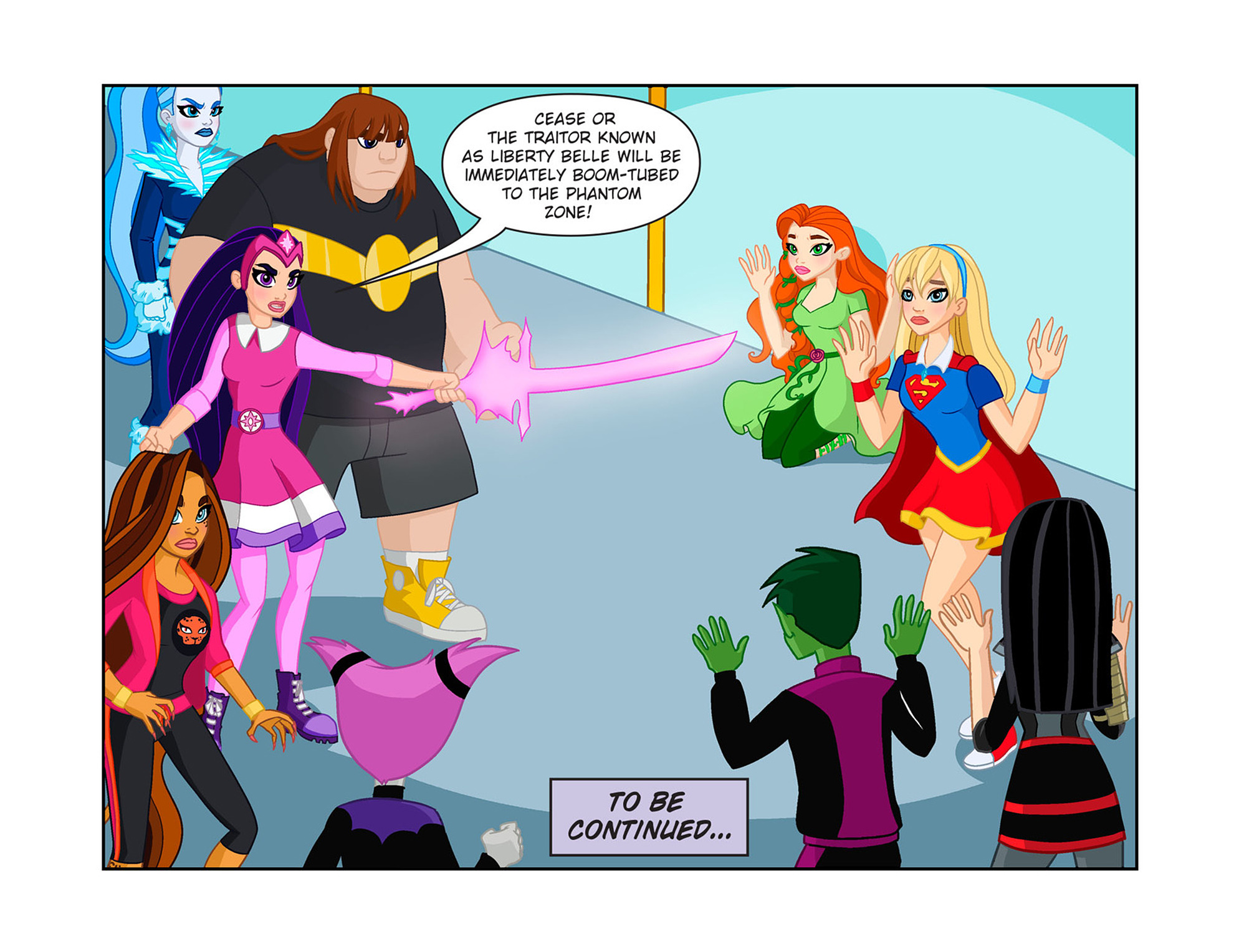 Read online DC Super Hero Girls: Past Times at Super Hero High comic -  Issue #5 - 23