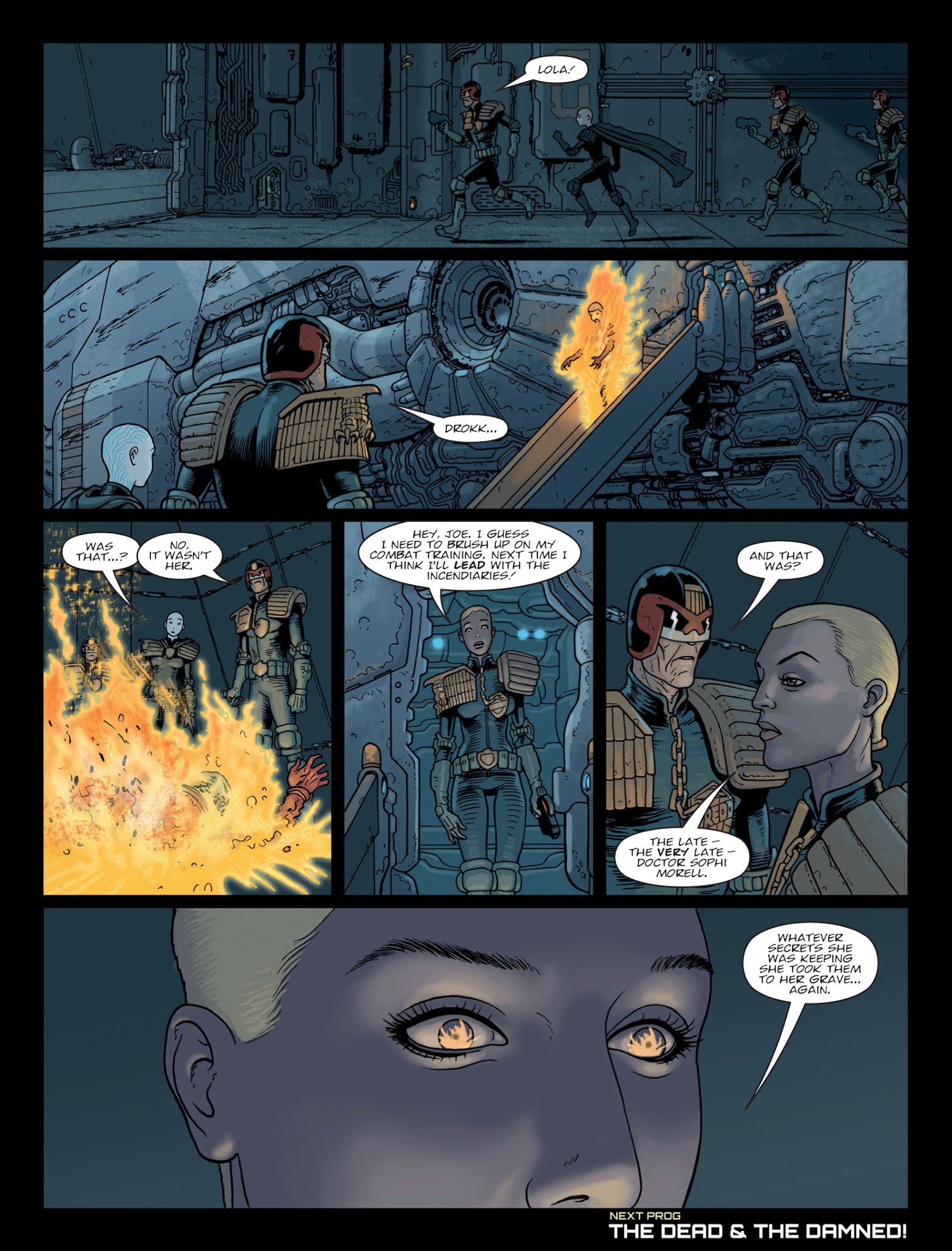 Read online 2000 AD comic -  Issue #2070 - 8